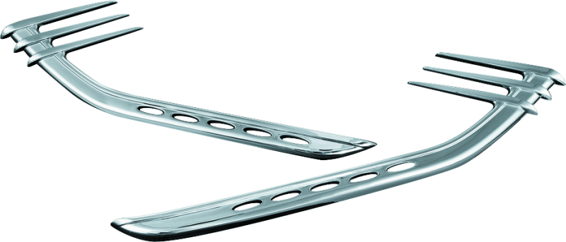 Kuryakyn 8674 - Mid Frame Air Deflector Accent For H-D 58002-09