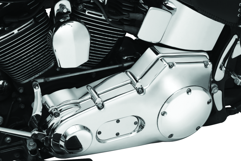 Kuryakyn 8291 - Cast Inner Primary Cover 00-06 Softail Models Chrome