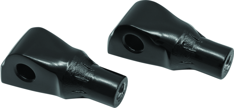 Kuryakyn 8926 - Taper Passenger Peg Adapter Black