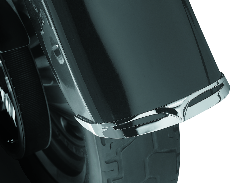 Kuryakyn 9015 - Fender Tip Rear Fender 90-06 Fat Boy Models Chrome