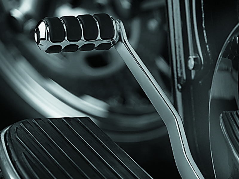 Kuryakyn 8851 - Round Shifter Peg Cover Chrome
