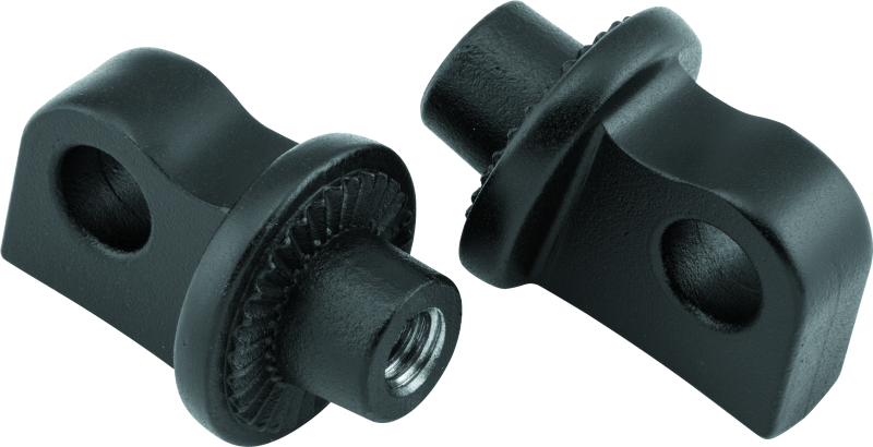 Kuryakyn 8898 - Splined Peg Adaptors Satin Black Kuryakyn 8898 - Splined Peg Adaptors Satin Black