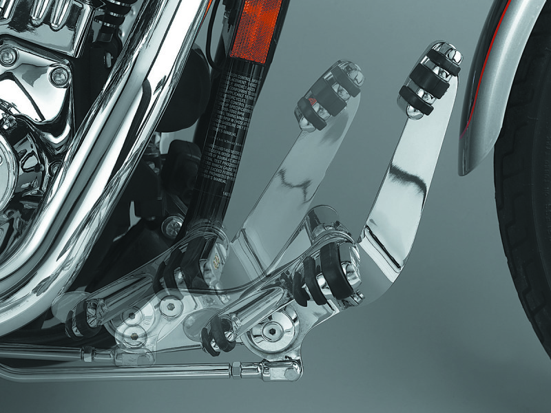 Kuryakyn 9063 - Standard Forward Controls 91-17 FXD Models Chrome