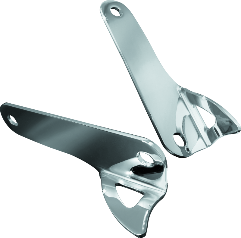 Kuryakyn 924 - Teardrop Tie Down Brackets 00-13 Touring Models Chrome