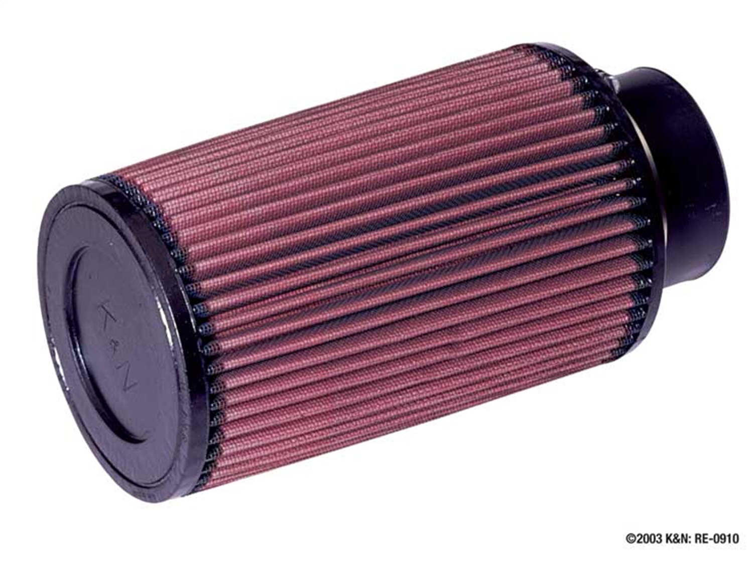 K&N RE-0910 - Universal Rubber Filter 3inch FLG / 5inch OD-B / 4-5/8inch OD-T / 8inch H K&N RE-0910 - Universal Rubber Filter 3inch FLG / 5inch OD-B / 4-5/8inch OD-T / 8inch H