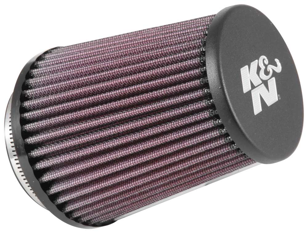 K&N RE-5286 - Universal Rubber Filter 3in Flg 4-1/2inch OD B / 2-1/4inch H - Black Top