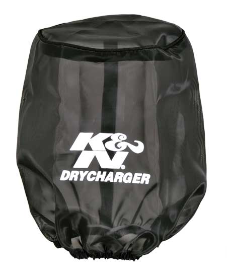 K&N RU-2590DK - Drycharger Air Filter Wrap Round Tapered Black 5.375in Base ID x 4.375in Top ID x 7 H K&N RU-2590DK - Drycharger Air Filter Wrap Round Tapered Black 5.375in Base ID x 4.375in Top ID x 7 H