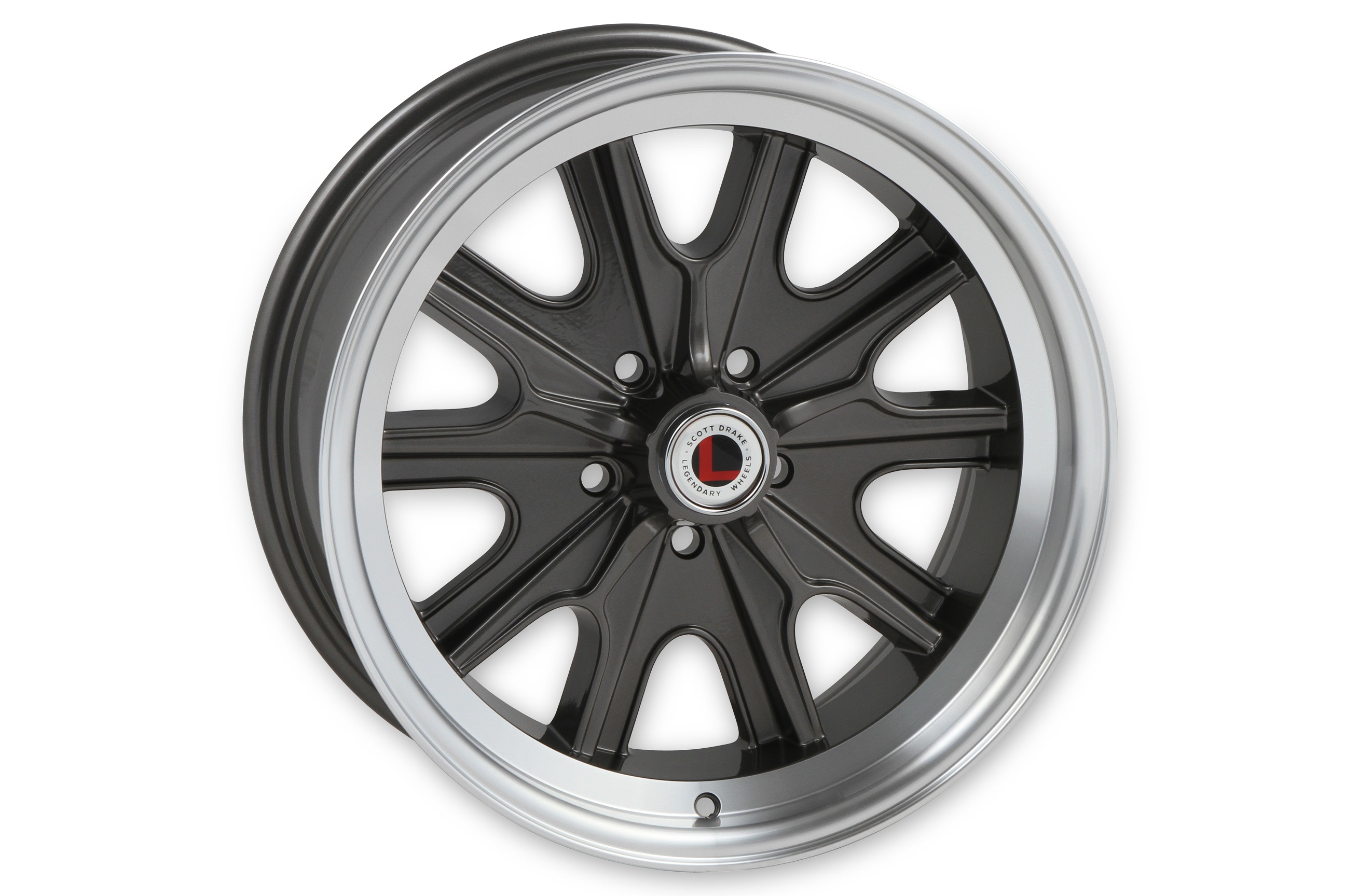 Legendary Wheels LW90-70854B - HB45 - Charcoal/Machined Legendary Wheels LW90-70854B - HB45 - Charcoal/Machined