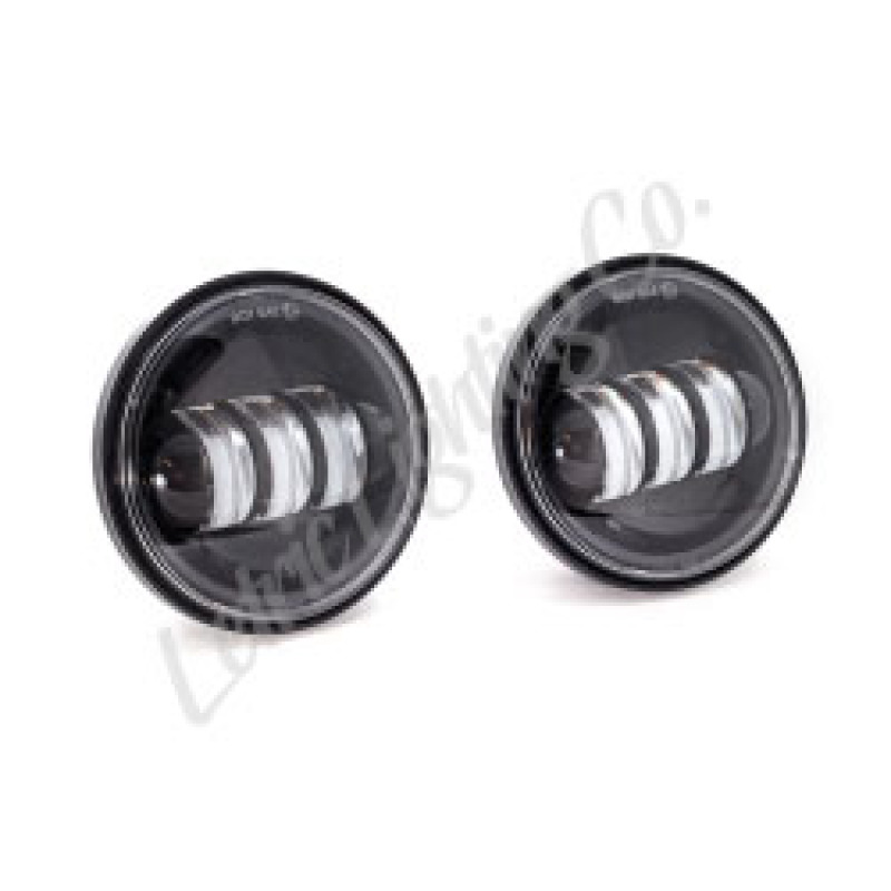 Letric Lighting LLC-ILPL-B - 4.5in Led Passing Lamps Blk