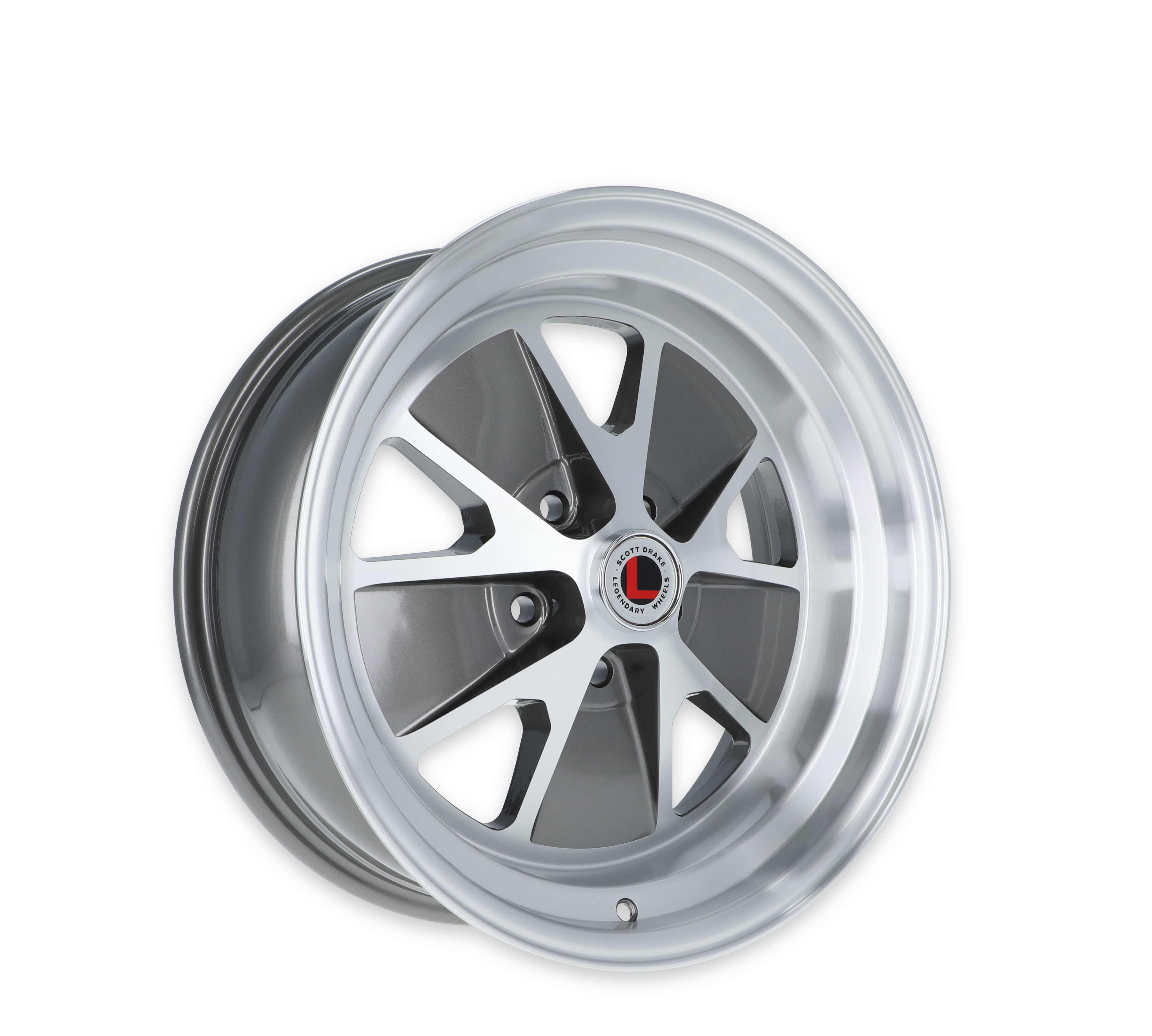 Legendary Wheels LW20-70754B - Styled - Charcoal/Machined Legendary Wheels LW20-70754B - Styled - Charcoal/Machined