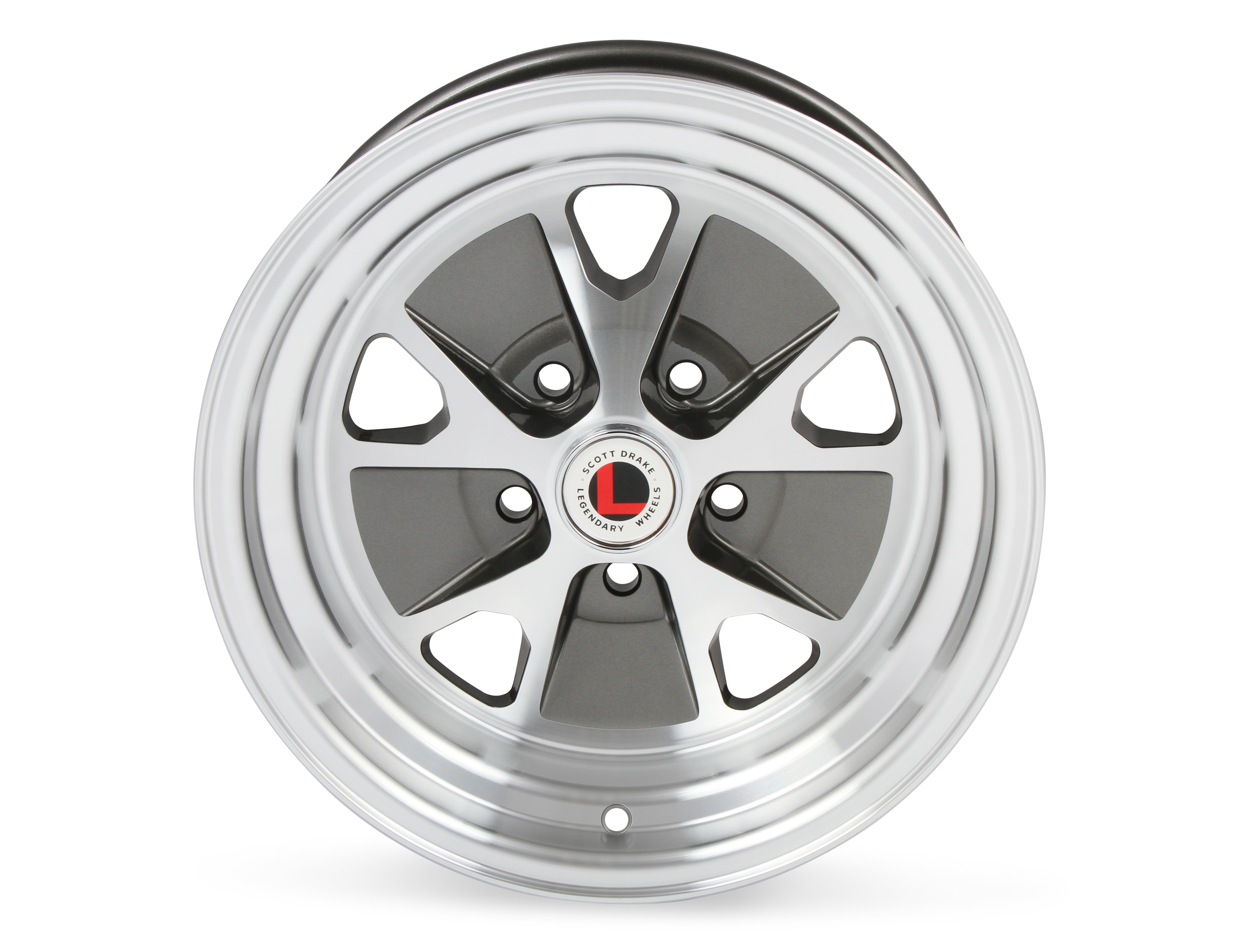 Legendary Wheels LW20-60854B - Styled - Charcoal/Machined Legendary Wheels LW20-60854B - Styled - Charcoal/Machined