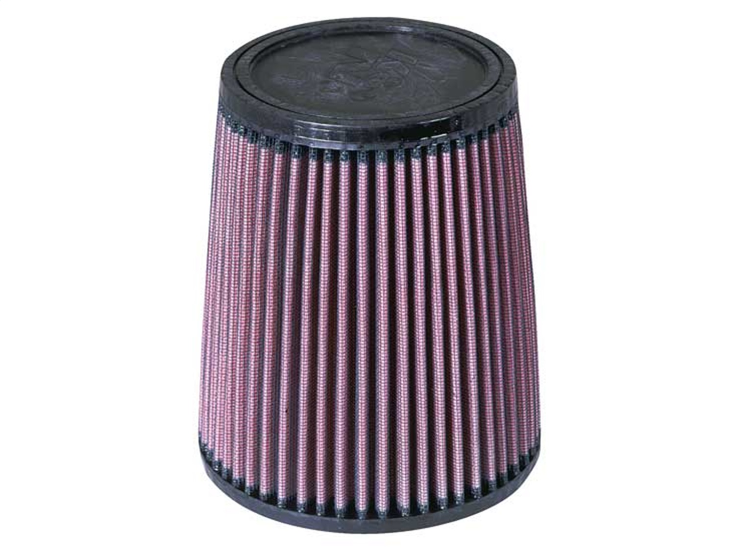 K&N RU-3610 - Universal Rubber Filter 2.75in Flange ID x 5.875in Base OD x 4.75in Top OD x 7in Height