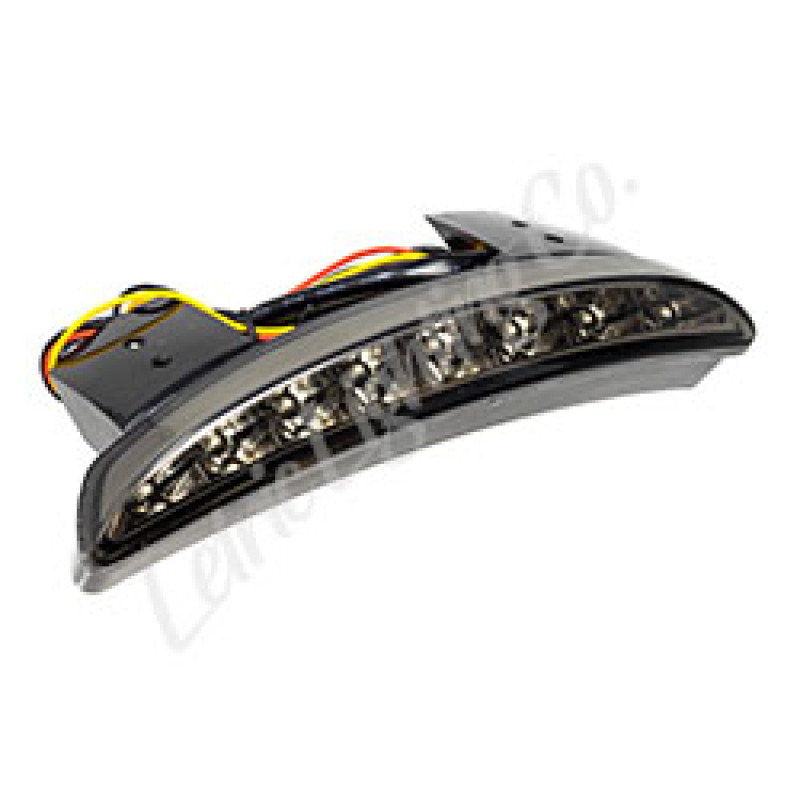 Letric Lighting LLC-XLT-S - Roadster Sportster Replacement LED Taillight - Smoke Lens