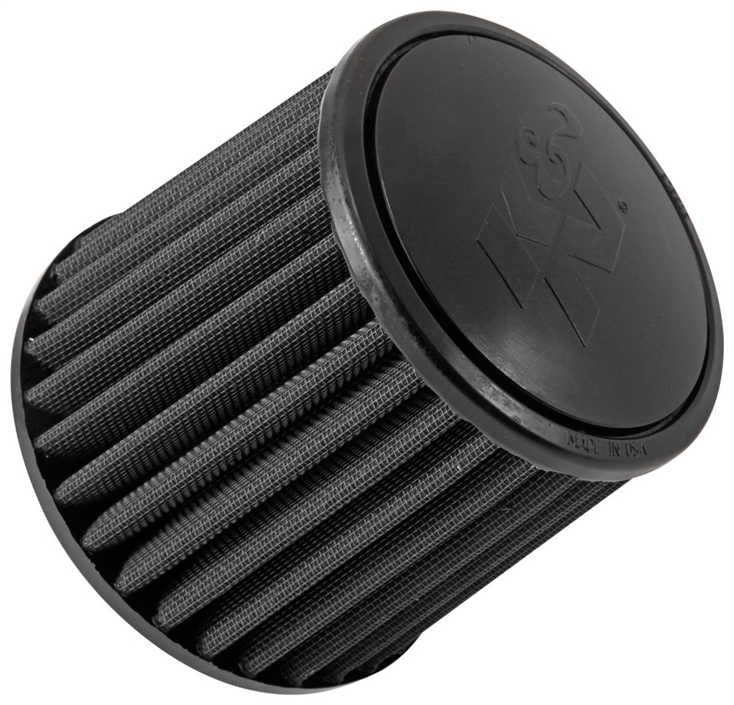 K&N RU-3103HBK - Universal Air Filter (2-3/4in. Flange / 6in. Base / 5-1/4in. Top OD / 5-1/4in. Height)