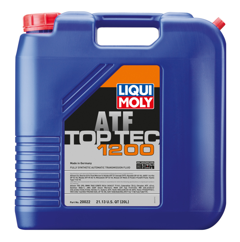 Liqui Moly 20022 - 20L Top Tec ATF 1200 Liqui Moly 20022 - 20L Top Tec ATF 1200