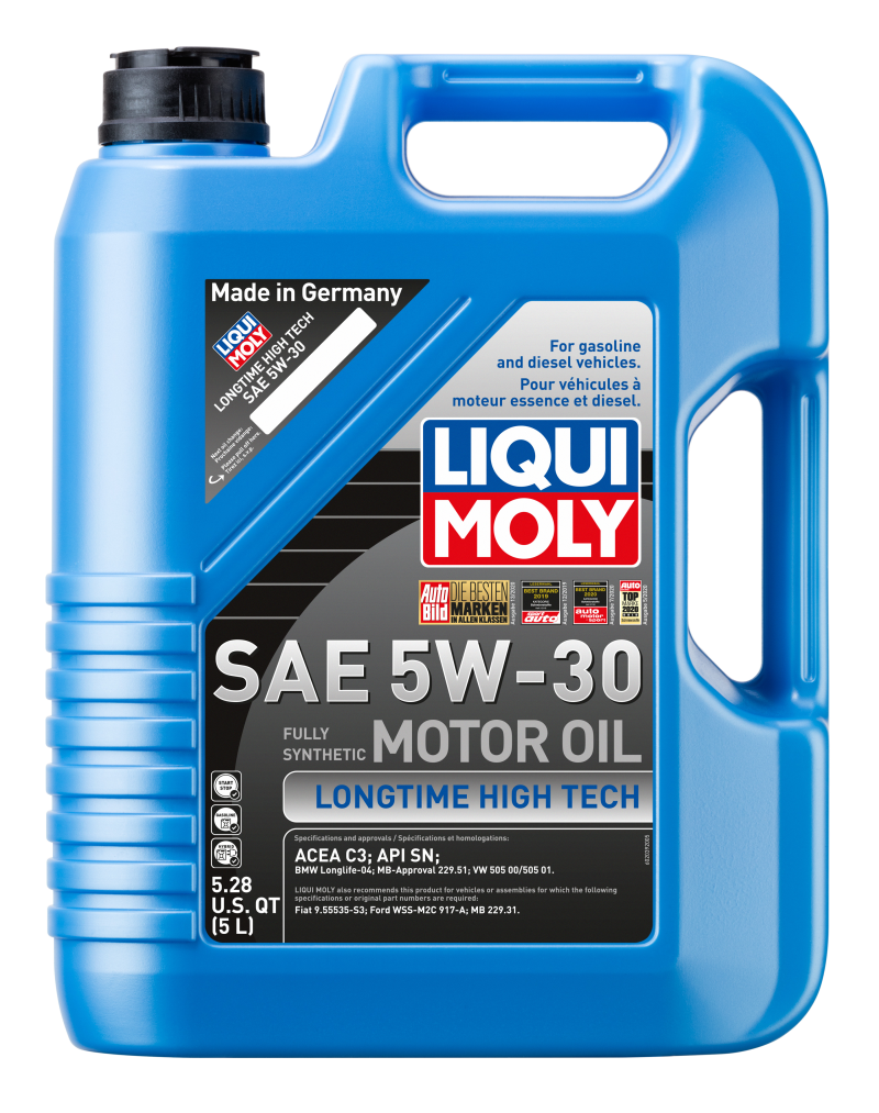 Liqui Moly 2039 - 5L Longtime High Tech Motor Oil SAE 5W30 Liqui Moly 2039 - 5L Longtime High Tech Motor Oil SAE 5W30