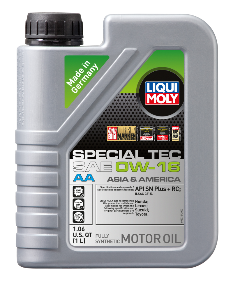 Liqui Moly 20324 - 1L Special Tec AA Motor Oil SAE 0W16 Liqui Moly 20324 - 1L Special Tec AA Motor Oil SAE 0W16