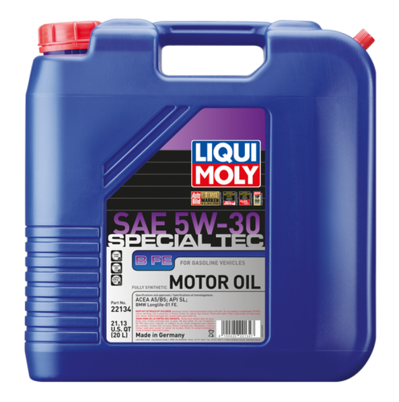 Liqui Moly 22134 - 20L Special Tec B FE Motor Oil SAE 5W30