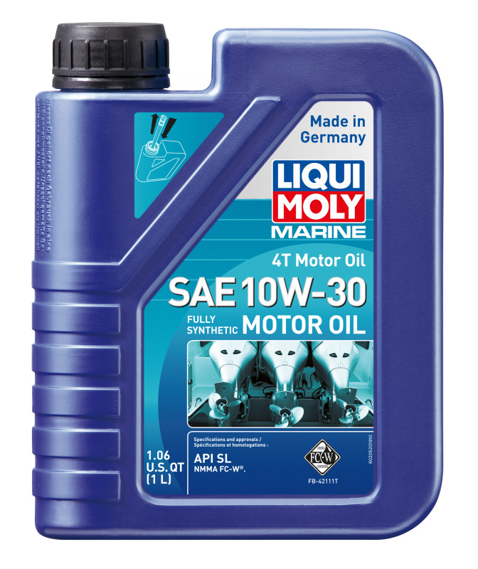 Liqui Moly 20520 - 1L Marine 4T Motor Oil SAE 10W30 Liqui Moly 20520 - 1L Marine 4T Motor Oil SAE 10W30