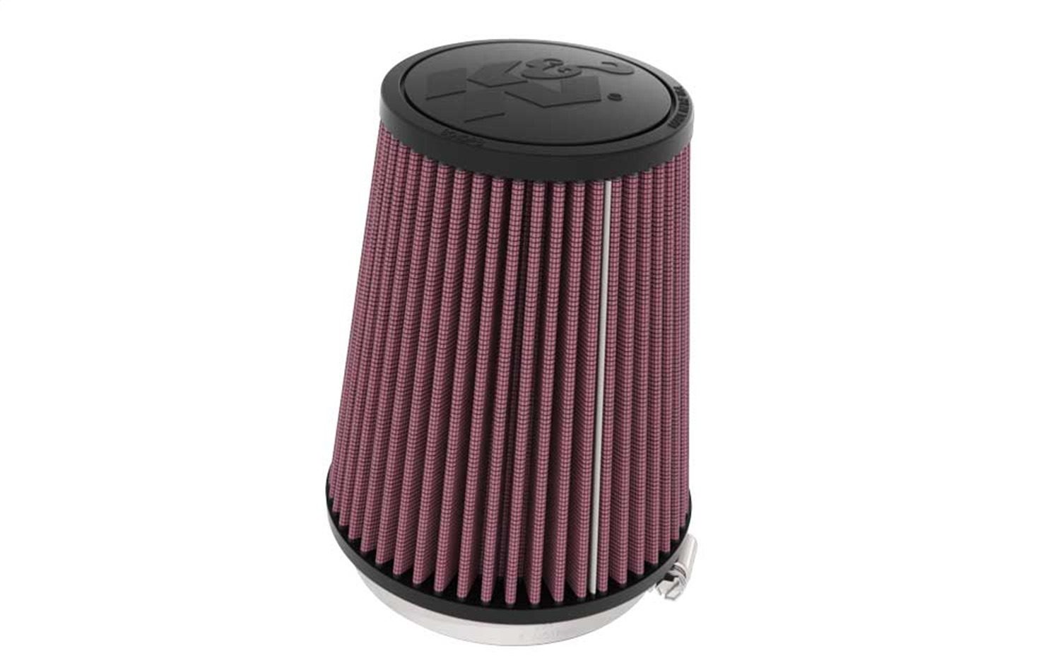 K&N RU-5149 - Universal 4in Flange x 5-3/8in Base x 4in Height High flow Air Filter