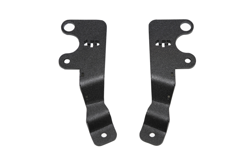 LP Aventure FLP-CTA-15-HBL-KIT+OPC - 13-17 Subaru Crosstrek Hood Light Brackets - Powder Coated (Pair)