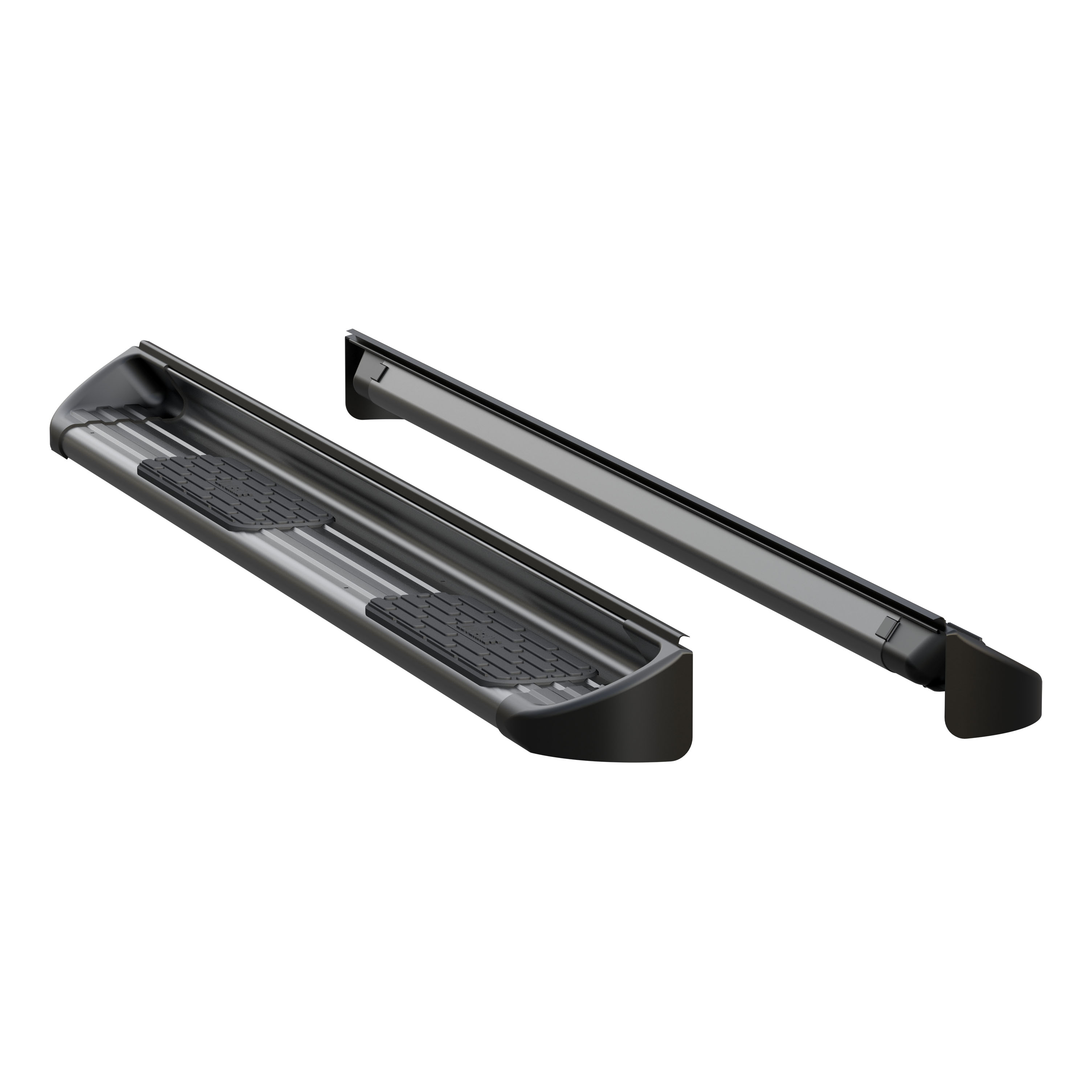 Luverne 281443 - Black Stainless Steel Side Entry Steps (No Brackets)