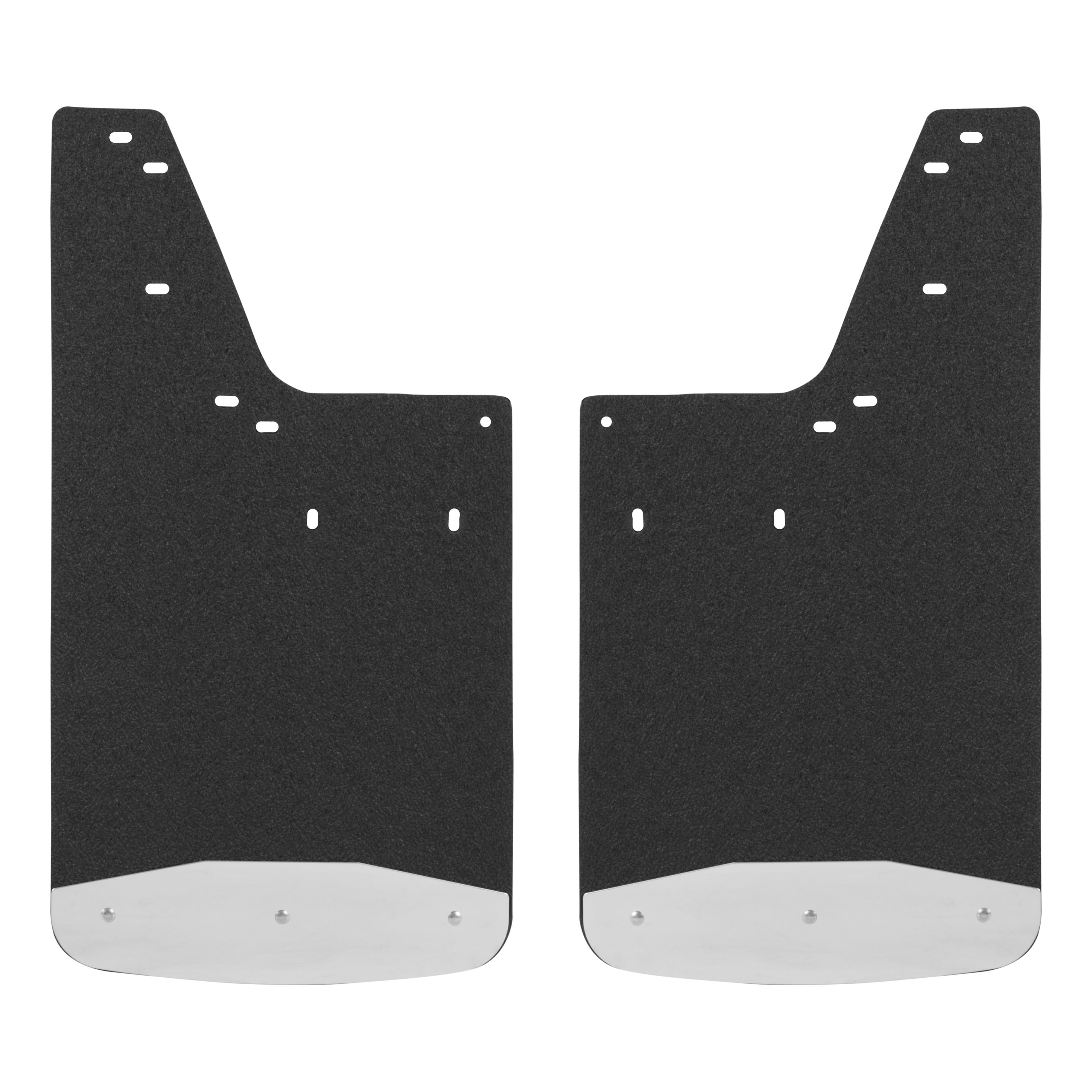 Luverne 250233 - Front or Rear 12" x 23" Textured Rubber Mud Guards, Select Dodge Ram (2 Flaps)
