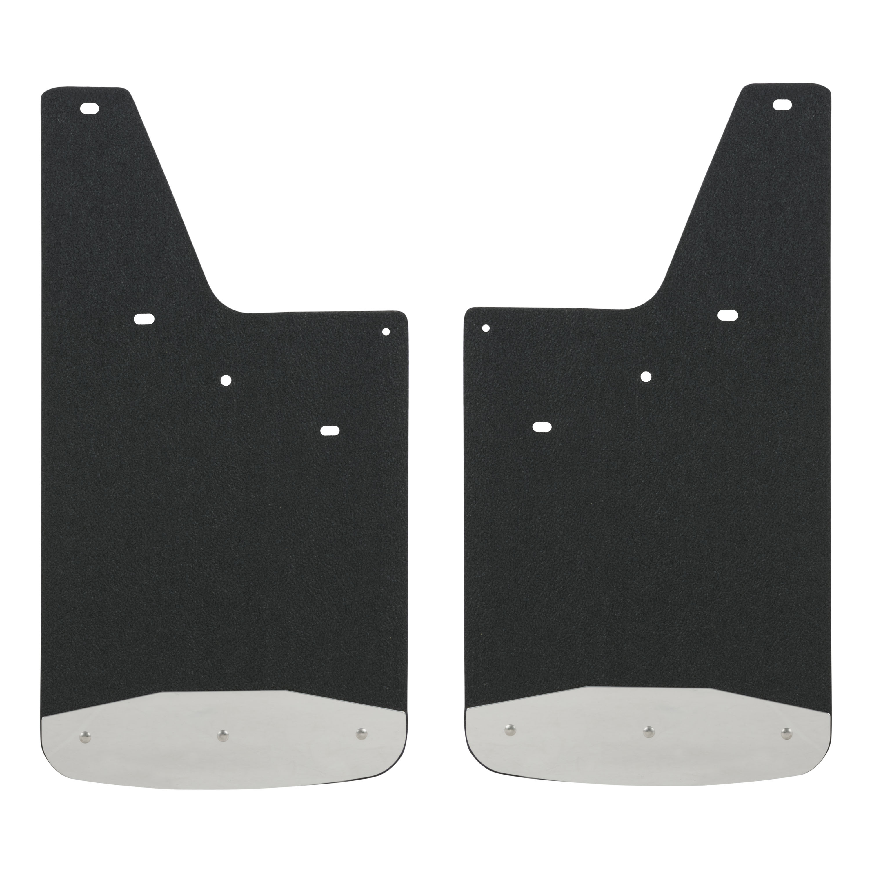 Luverne 250743 - Front or Rear 12" x 23" Rubber Mud Guards, Select Silverado, Sierra (2 Flaps)