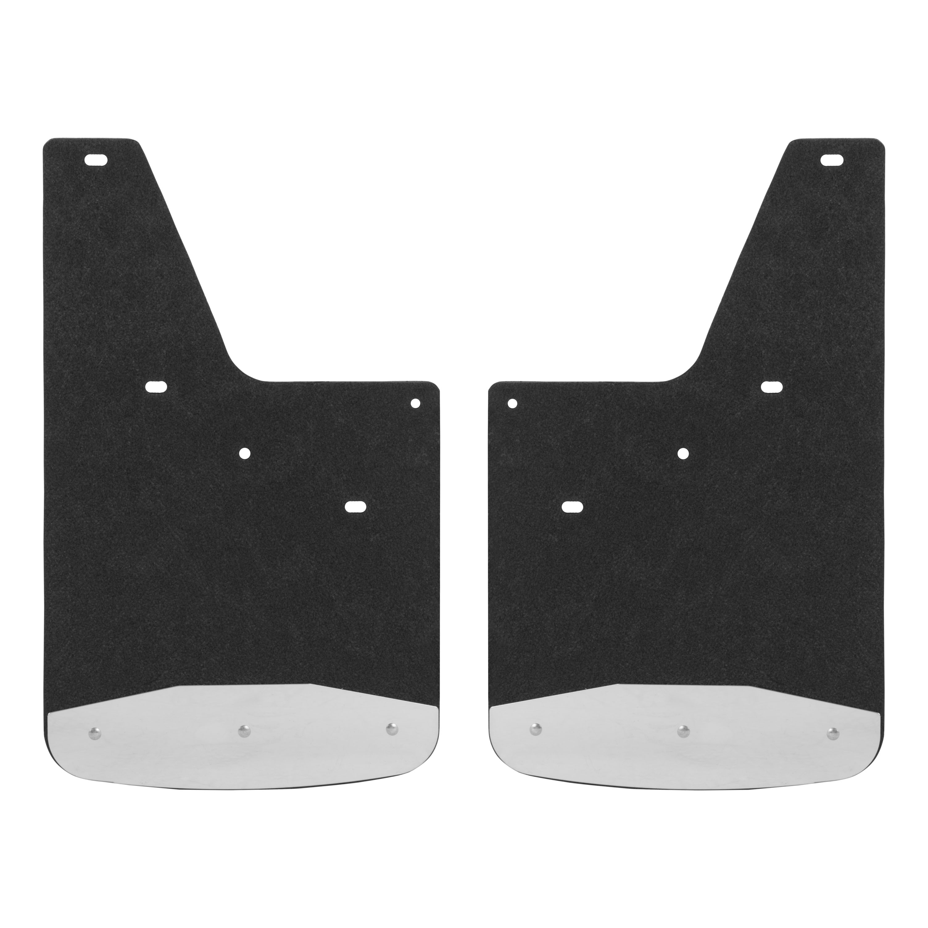 Luverne 250740 - Front or Rear 12" x 20" Rubber Mud Guards, Select Silverado, Sierra (2 Flaps)