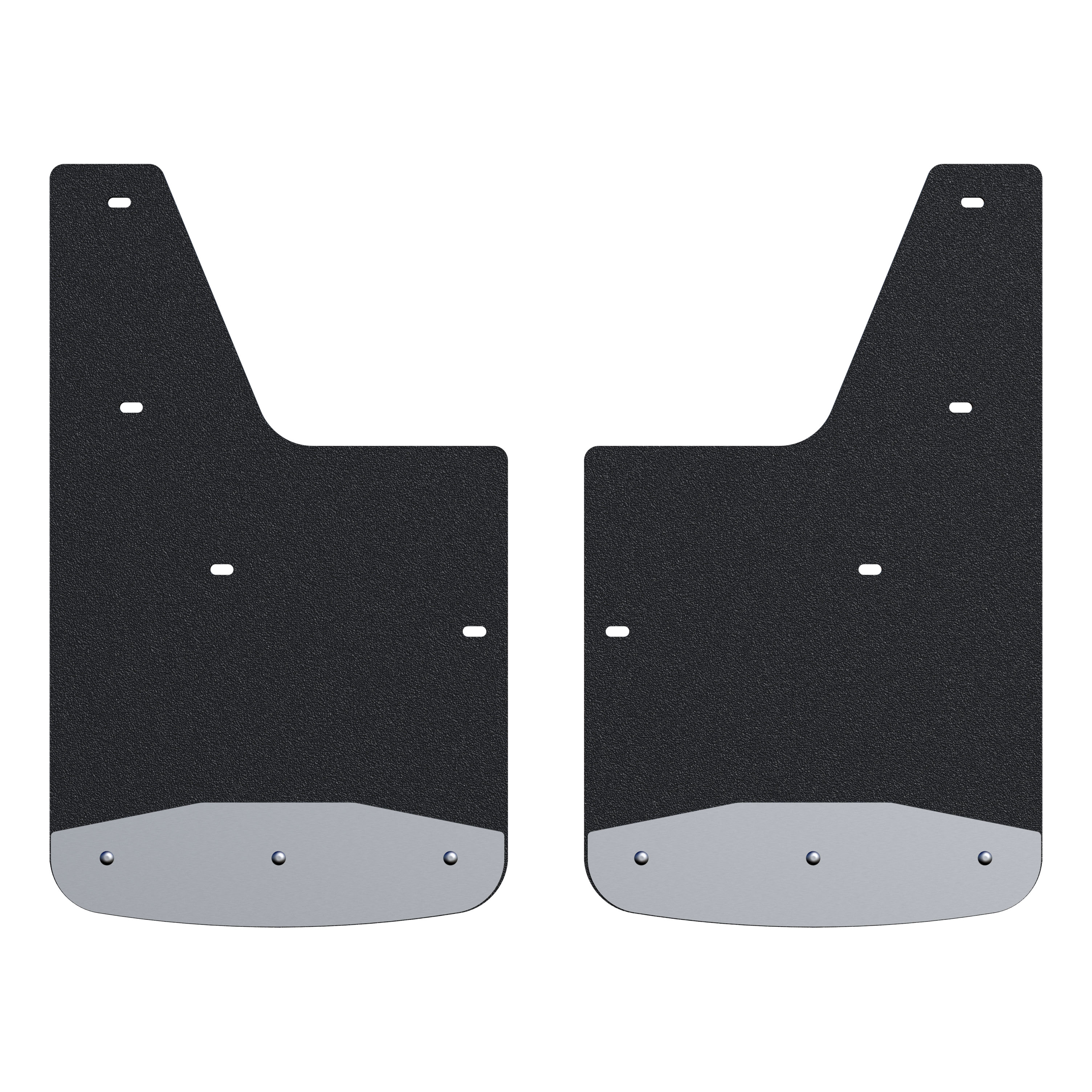 Luverne 251441 - Front 12" x 20" Rubber Mud Guards, Select Chevrolet Silverado 1500 (2 Flaps)