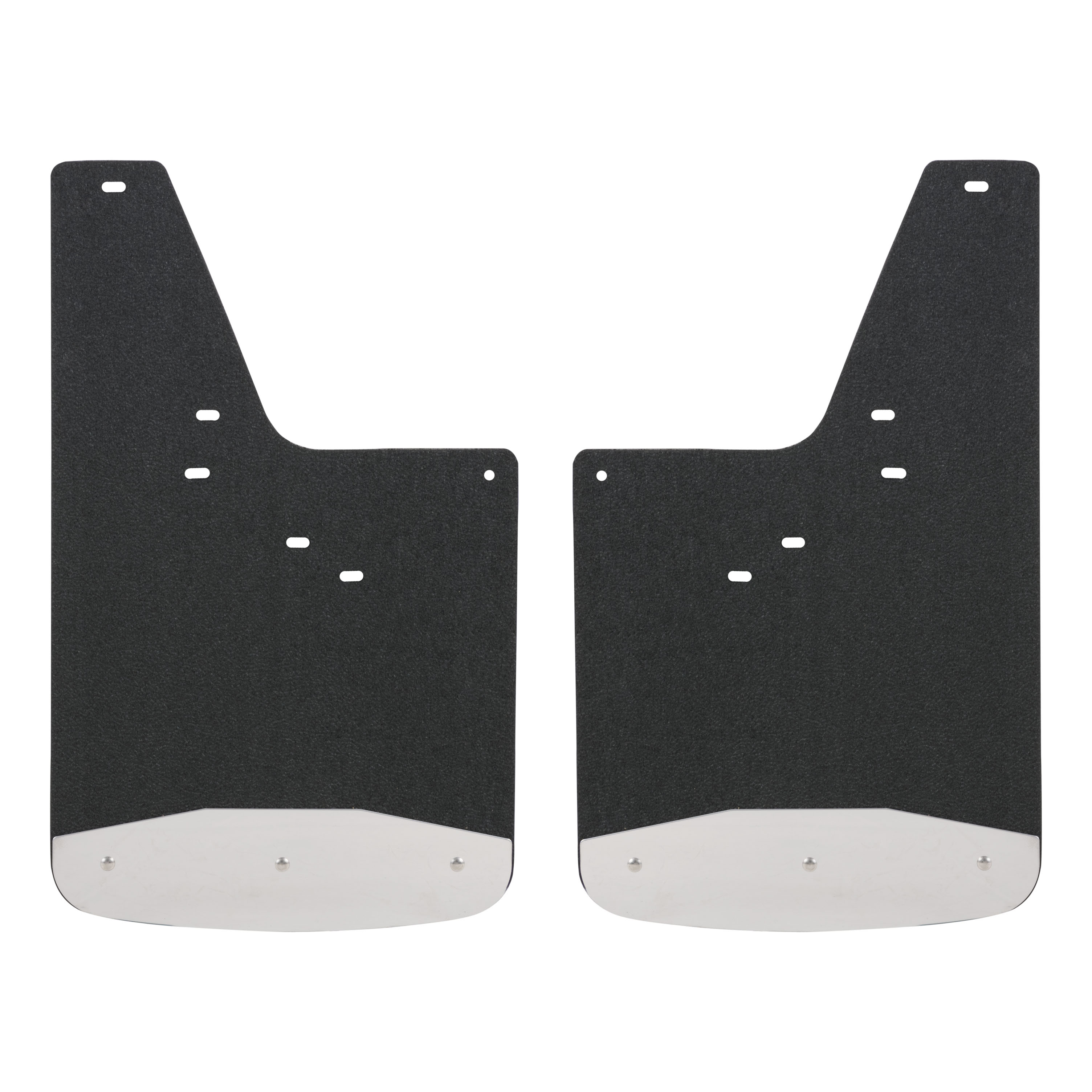 Luverne 251442 - Rear 12" x 20" Rubber Mud Guards, Select Chevrolet Silverado 1500 (2 Flaps)
