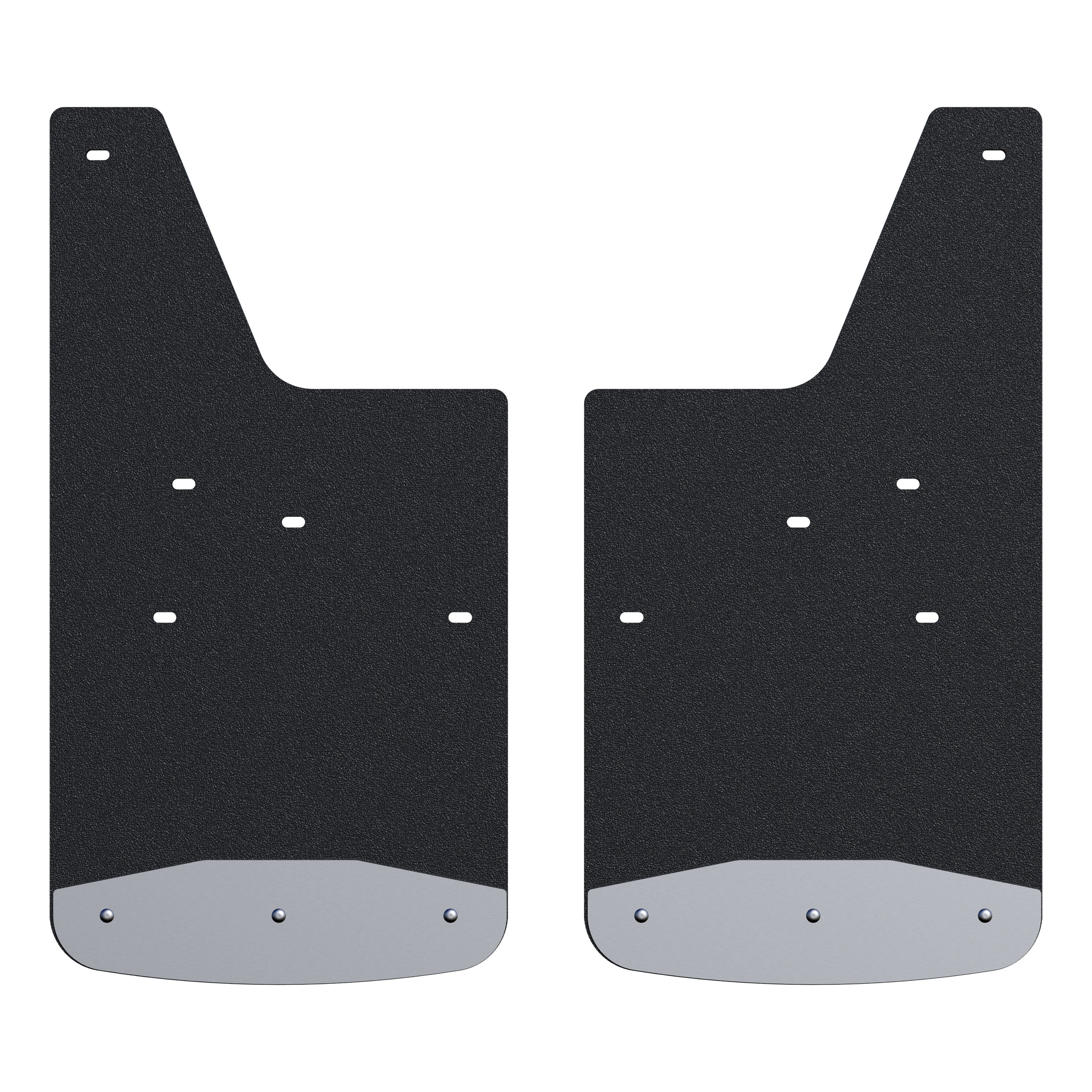 Luverne 251450 - Front 12" x 23" Rubber Mud Guards, Chevy Silverado 2500, 3500 HD (2 Flaps)