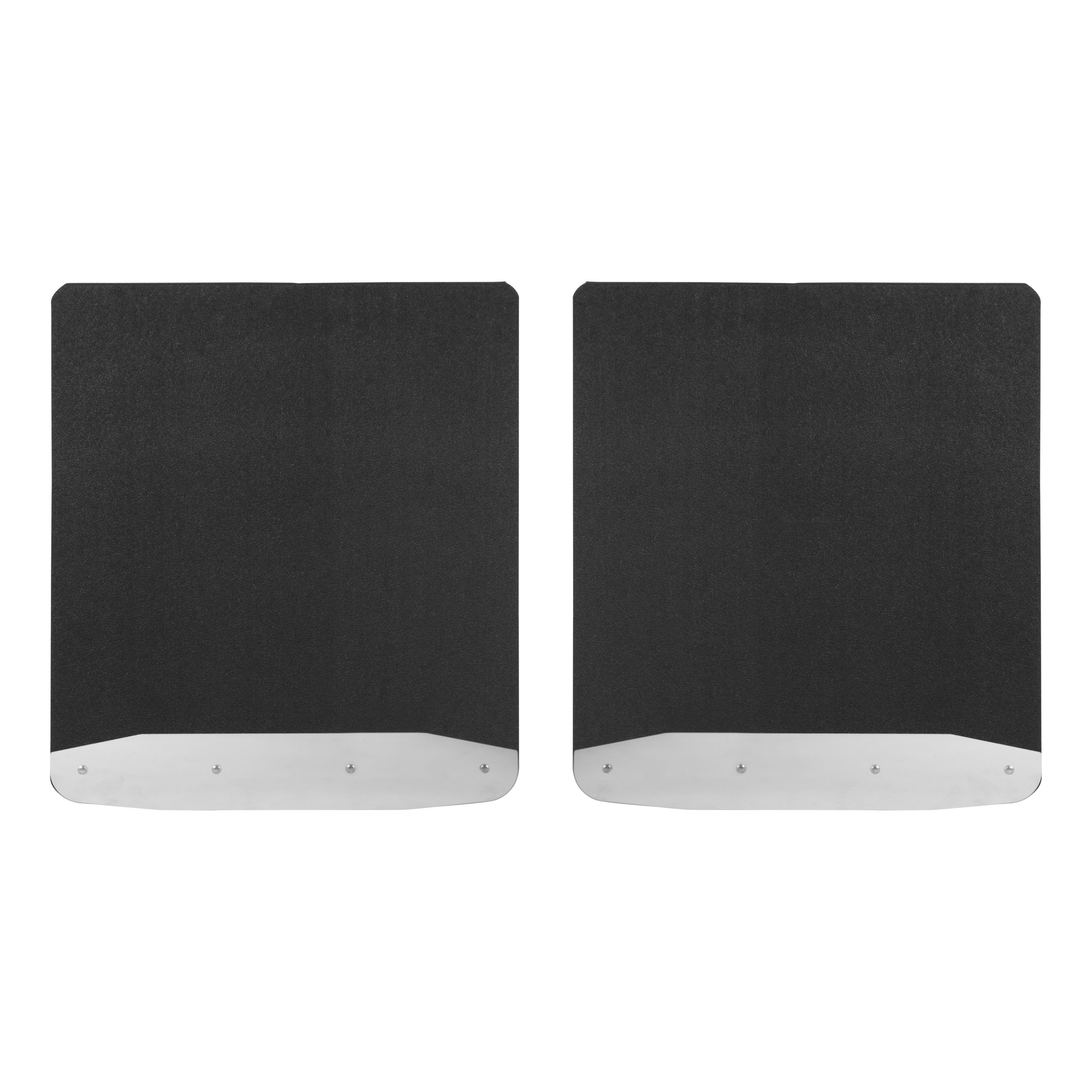 Luverne 251724 - Rear Dually 20" x 23" Rubber Mud Guards, Select Ford F-350, F-450 (2 Flaps)