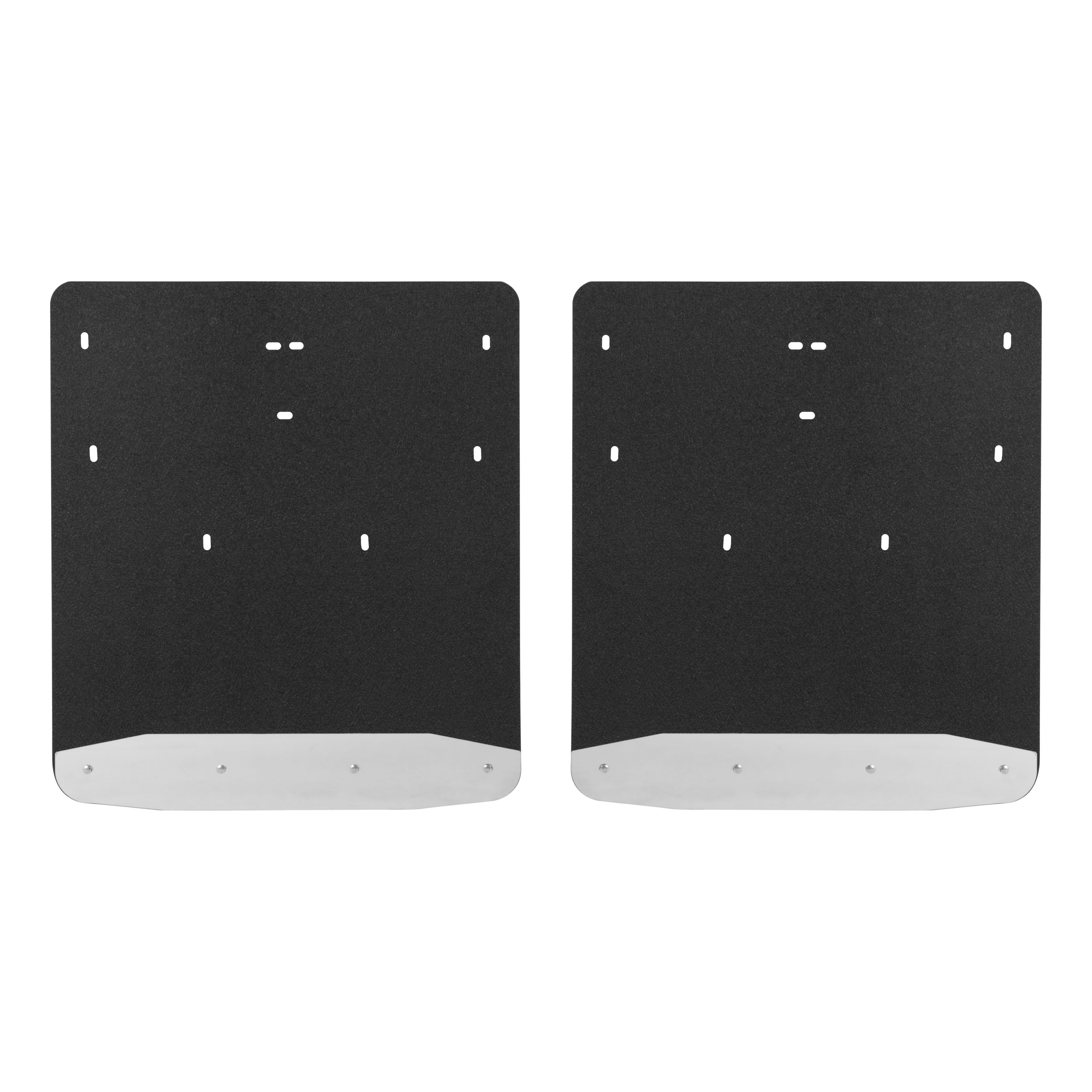 Luverne 251124 - Rear Dually 20" x 23" Rubber Mud Guards, Select Ford F-350, F-450 (2 Flaps)
