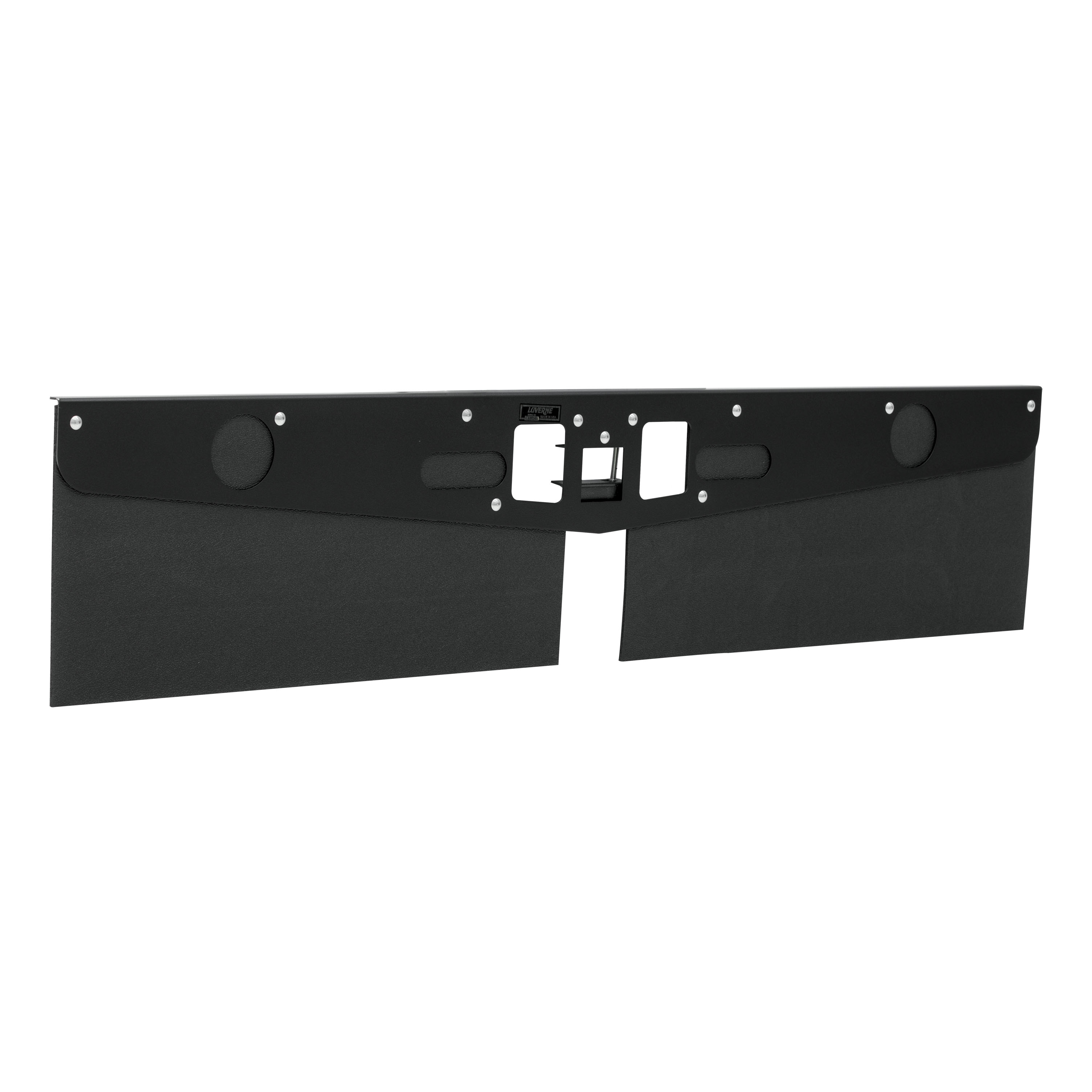 Luverne 255200 - 15" Long Hitch-Mounted Textured Rubber Tow Guard (Fits 2", 2-1/2" or 3" Shank)