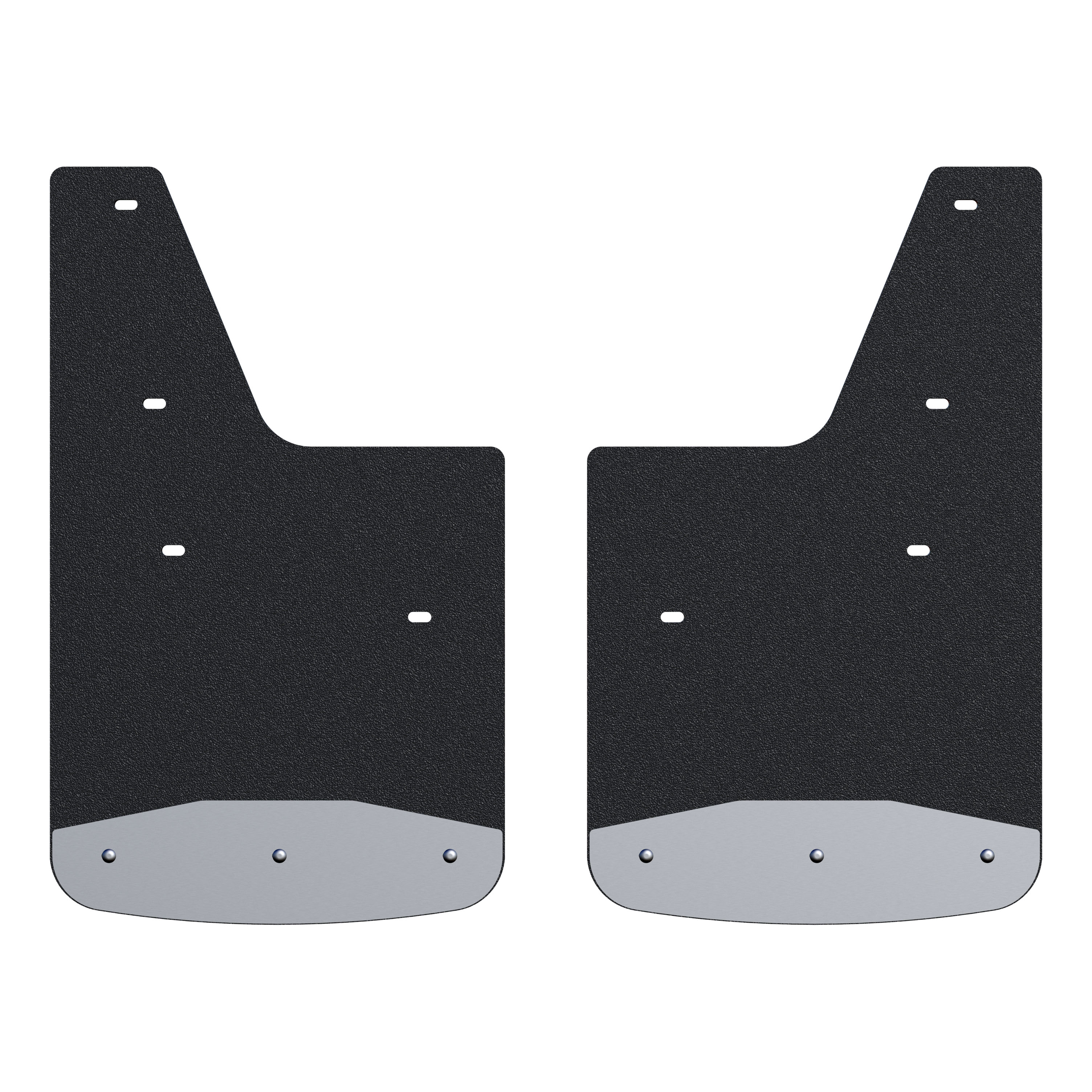 Luverne 251726 - Rear 12" x 20" Textured Rubber Mud Guards, Select Ford Ranger (2 Flaps)