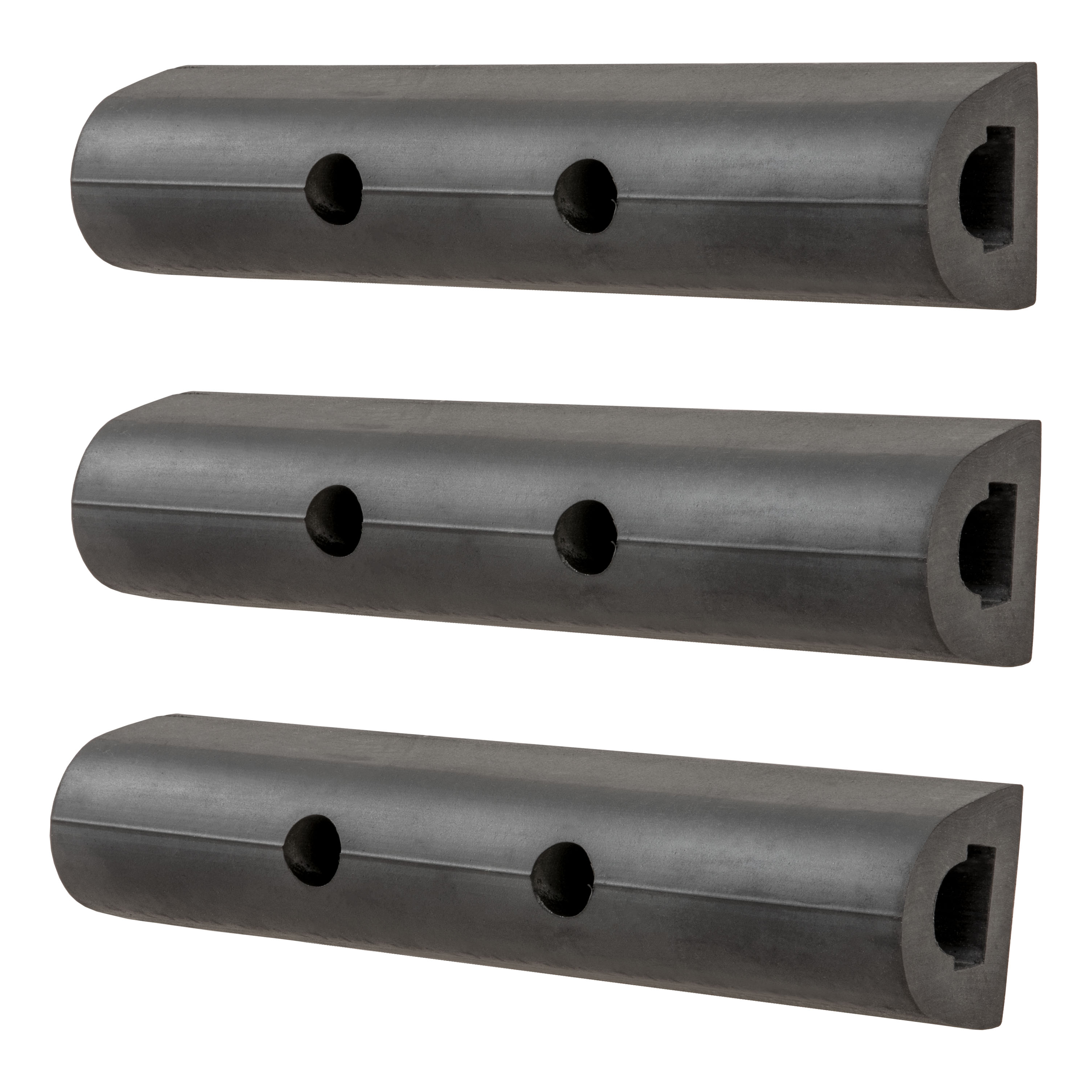 Luverne 2090615-3 - 10" Universal Rubber Bumper Strips (3-Pack)