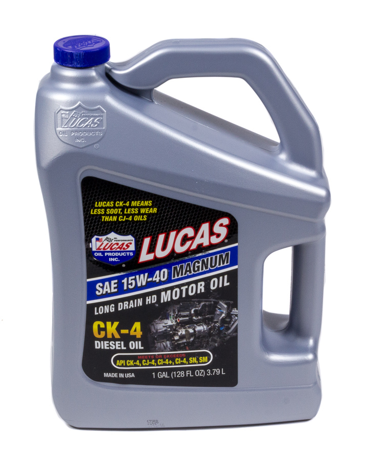 Lucas Oil Products LUC10287 - SAE 15W40 Diesel Oil 1 Gallon