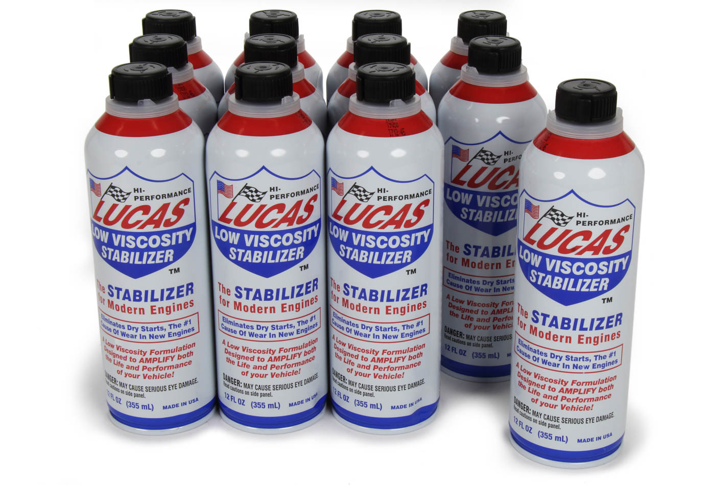 Lucas Oil Products 11097 - Low Viscosity Stabilizer Case 12 x 12 Oz
