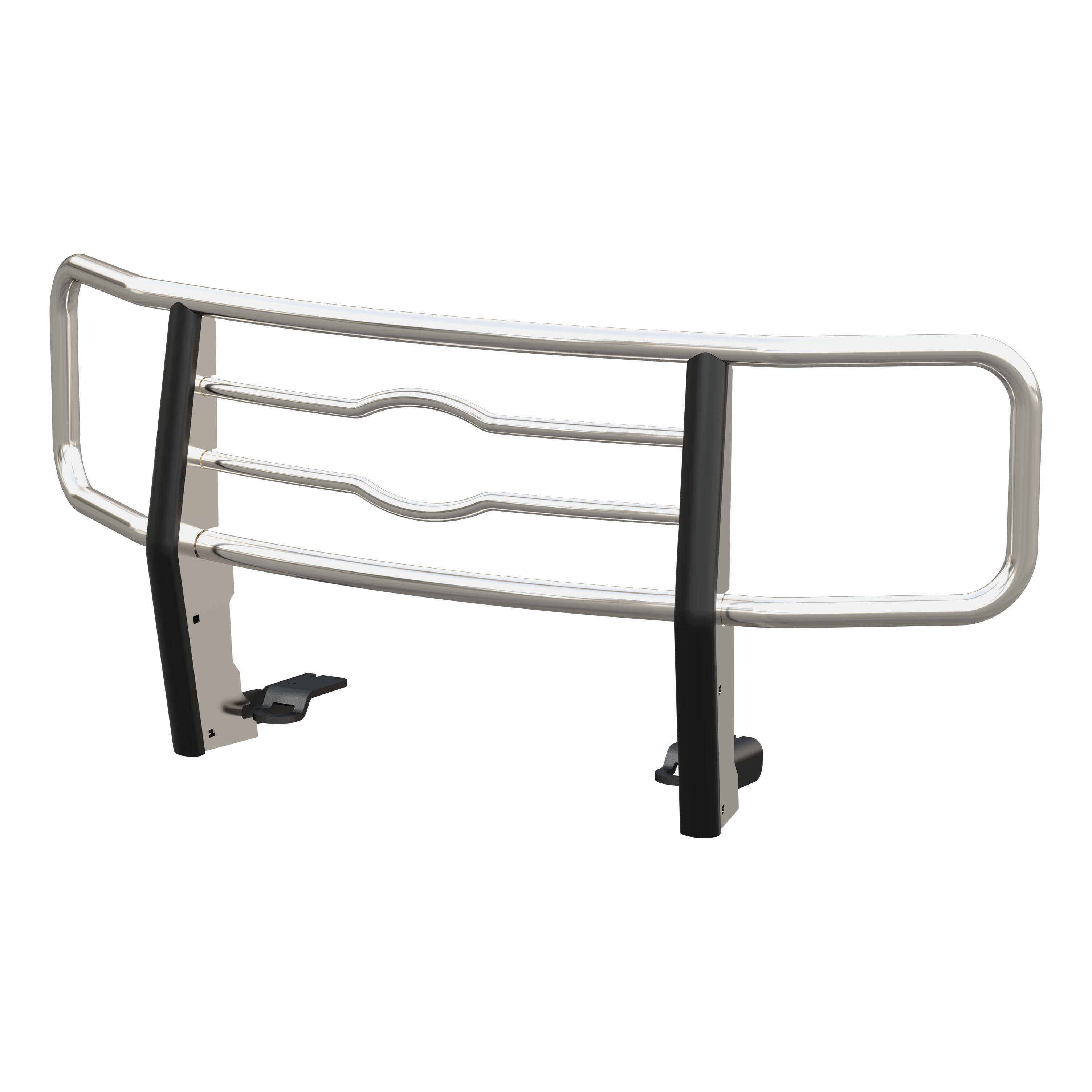 Luverne 331523-331520 - Chrome Steel 2" Tubular Grille Guard, Select Ford F-150
