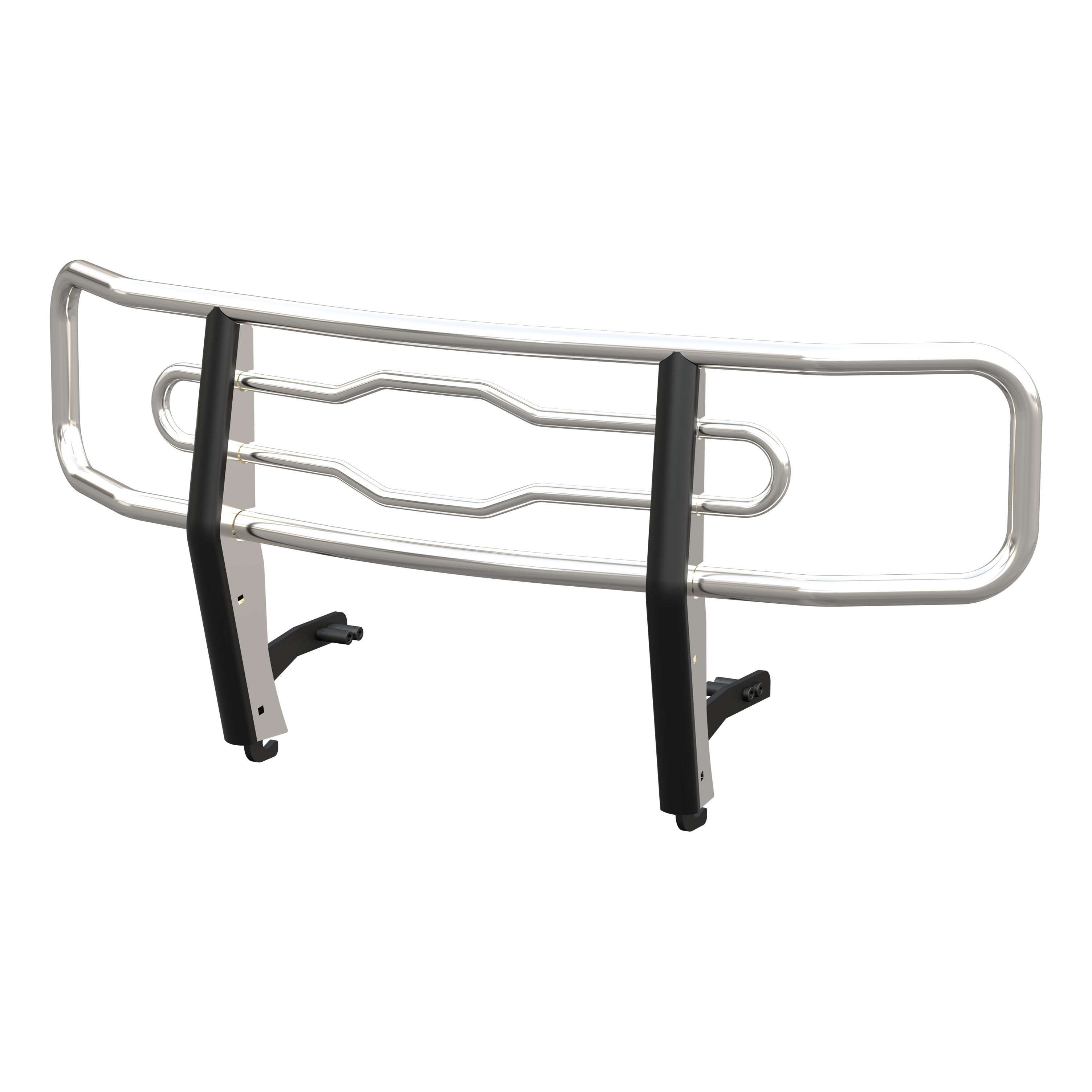 Luverne 331519-331544 - Chrome Steel 2" Tubular Grille Guard, Select GMC Yukon, XL