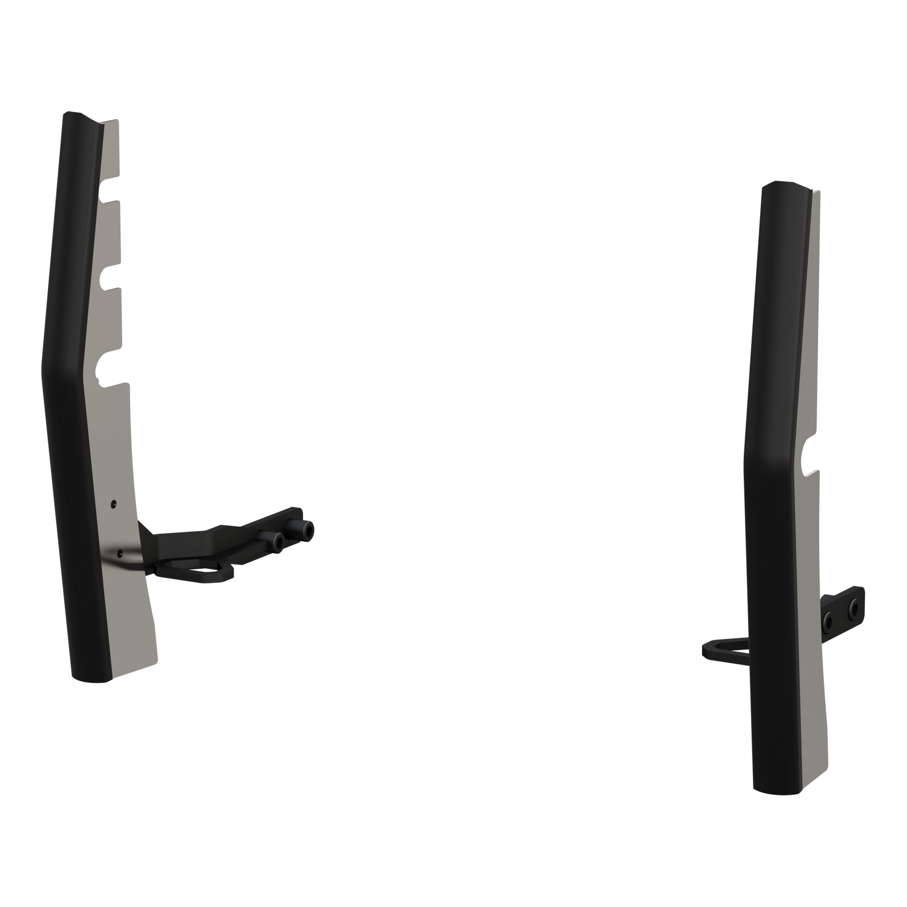 Luverne 331333 - Chrome Steel 2" Tubular Grille Guard Upright Package