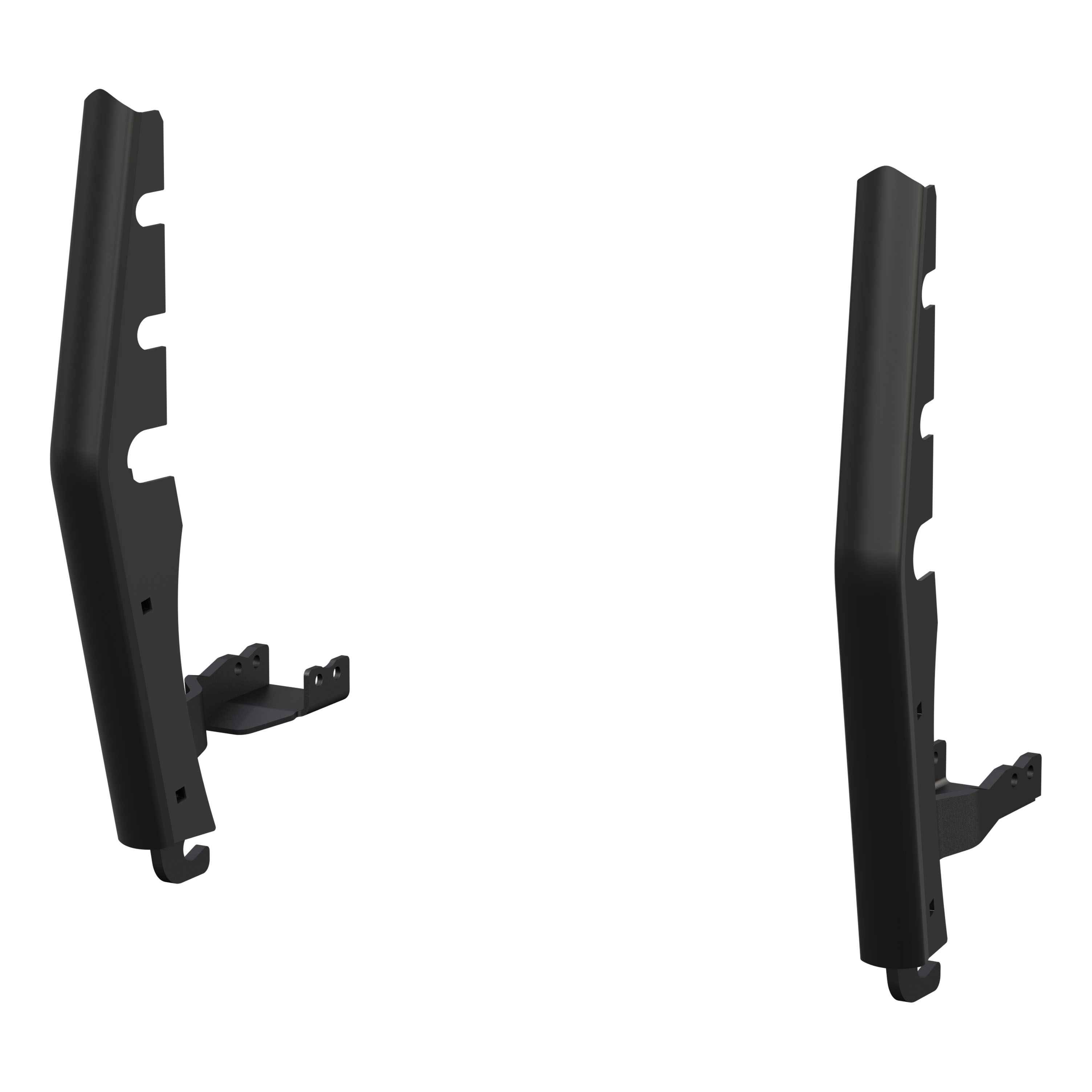 Luverne 341610 - Black Steel 2" Tubular Grille Guard Upright Package