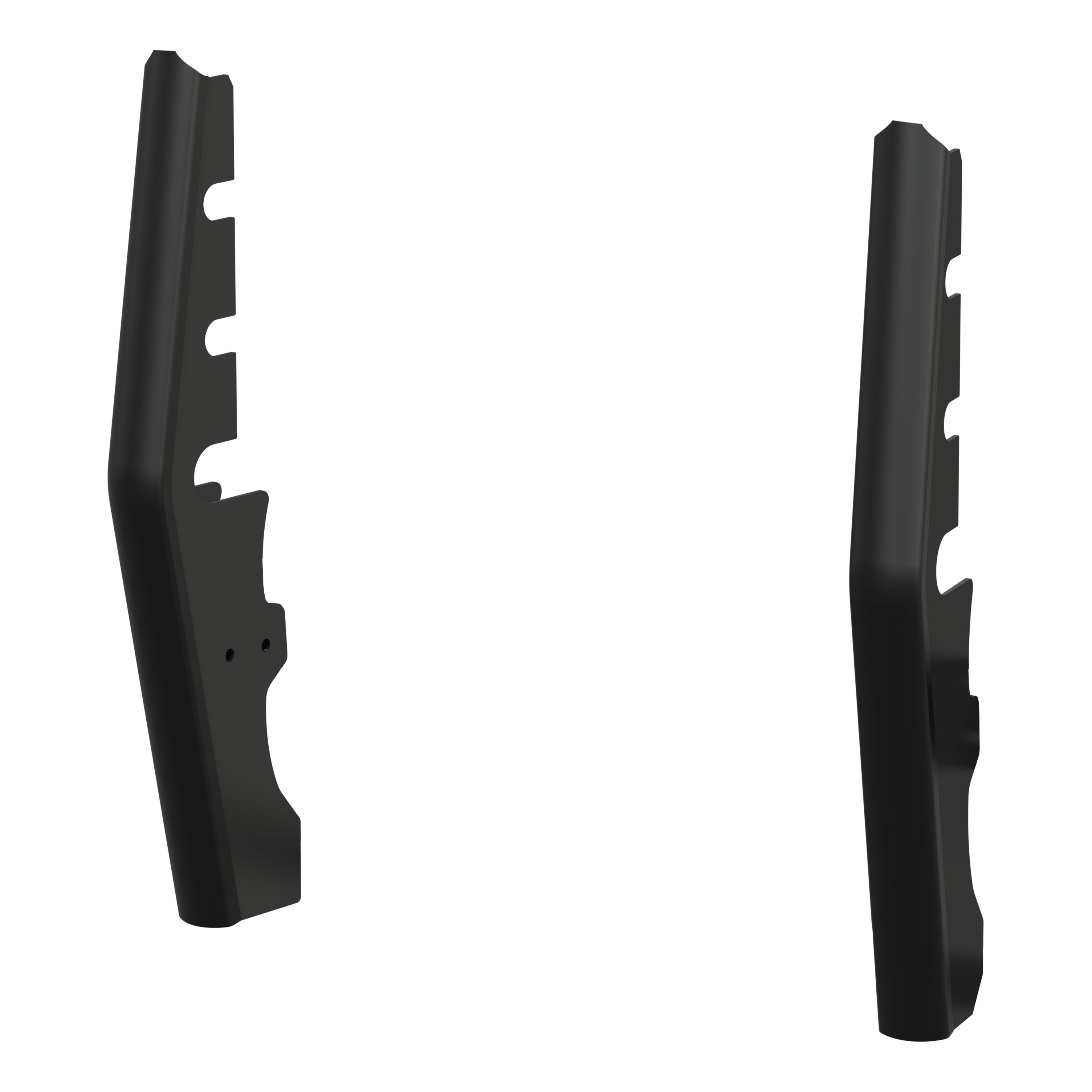 Luverne 341722 - Black Steel 2" Tubular Grille Guard Upright Package