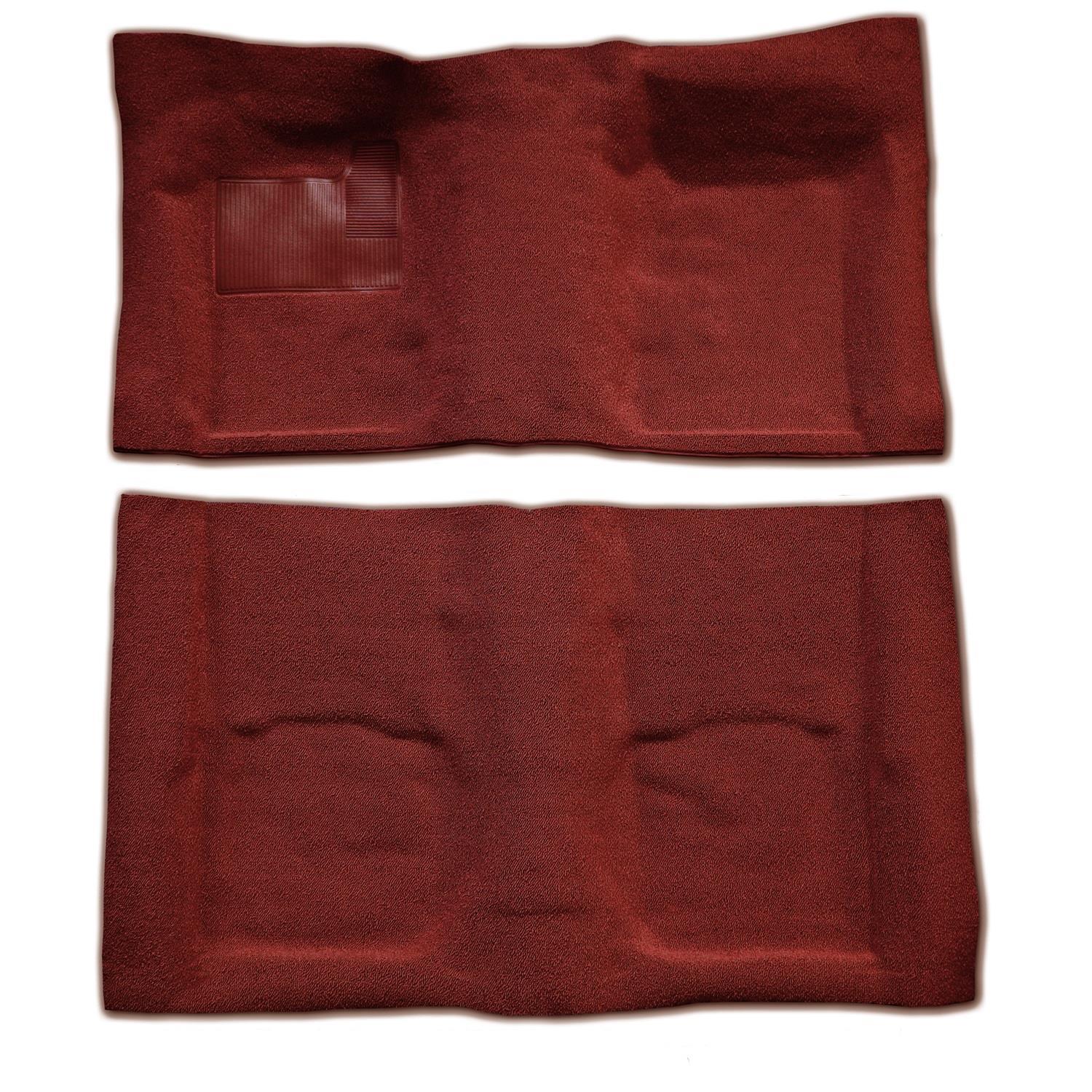 Lund 172507039 - 2002 Dodge Ram 1500 Std. Cab Pro-Line Full Flr. Replacement Carpet - Dk Red (1 Pc.)