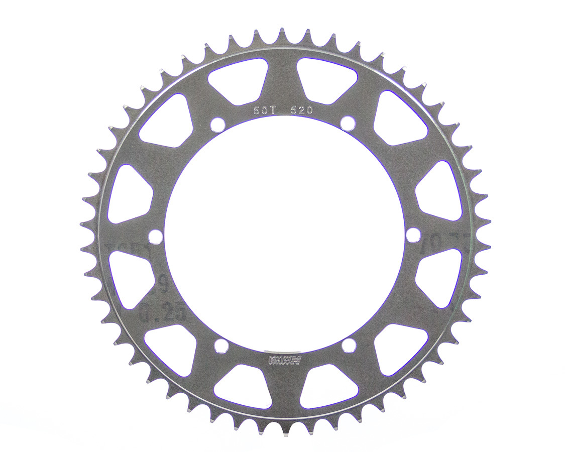 M&W Aluminum Products SP520-643-50T - Rear Sprocket 50T 6.43 BC 520 Chain