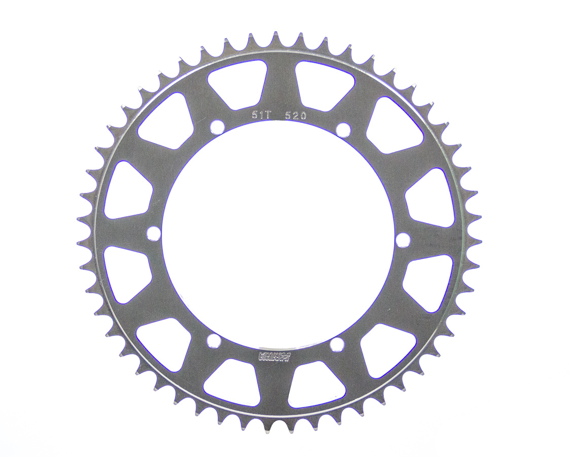 M&W Aluminum Products SP520-643-51T - Rear Sprocket 51T 6.43 BC 520 Chain