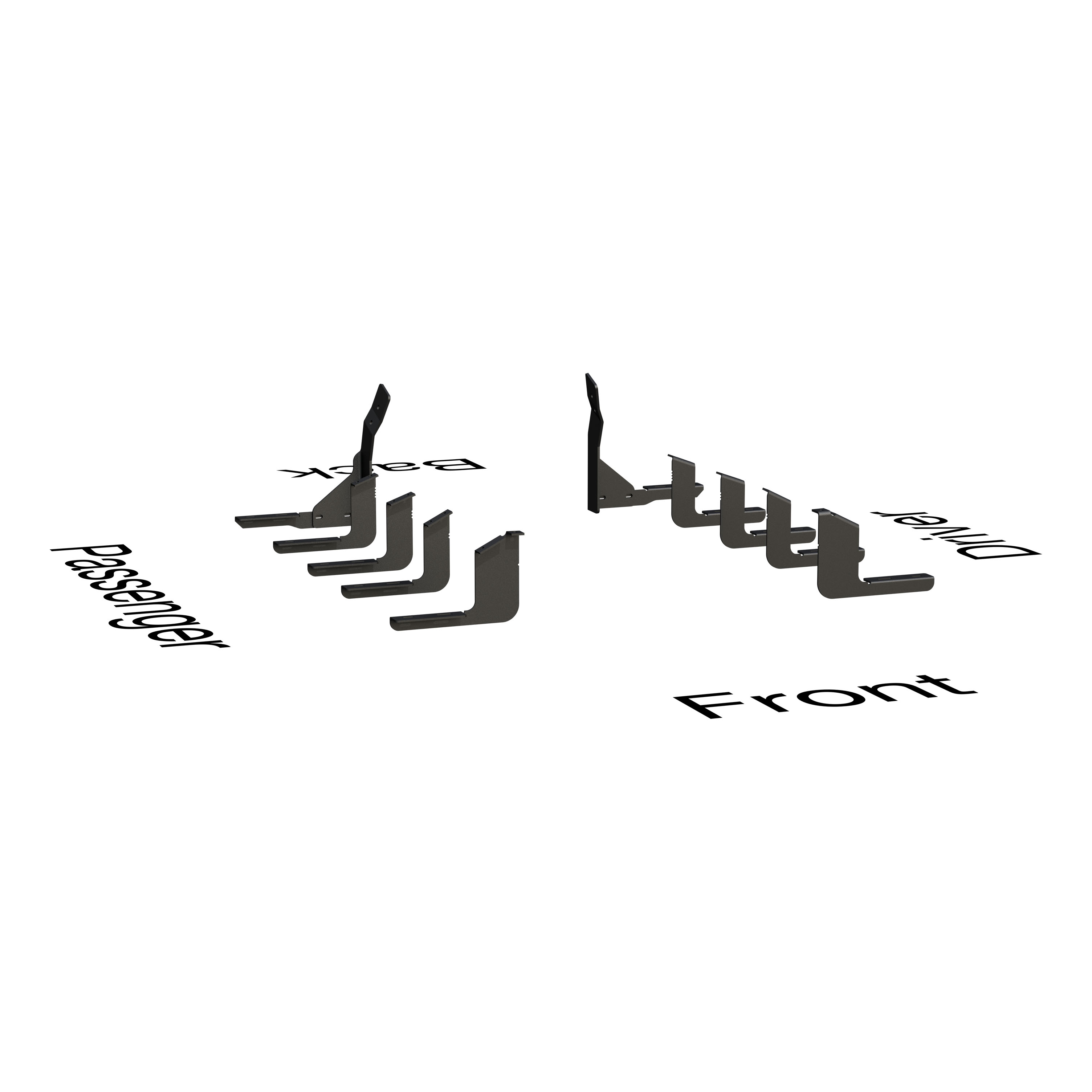 Luverne 400757 - Grip Step/Regal 7 Mounting Brackets W2W Luverne 400757 - Grip Step/Regal 7 Mounting Brackets W2W