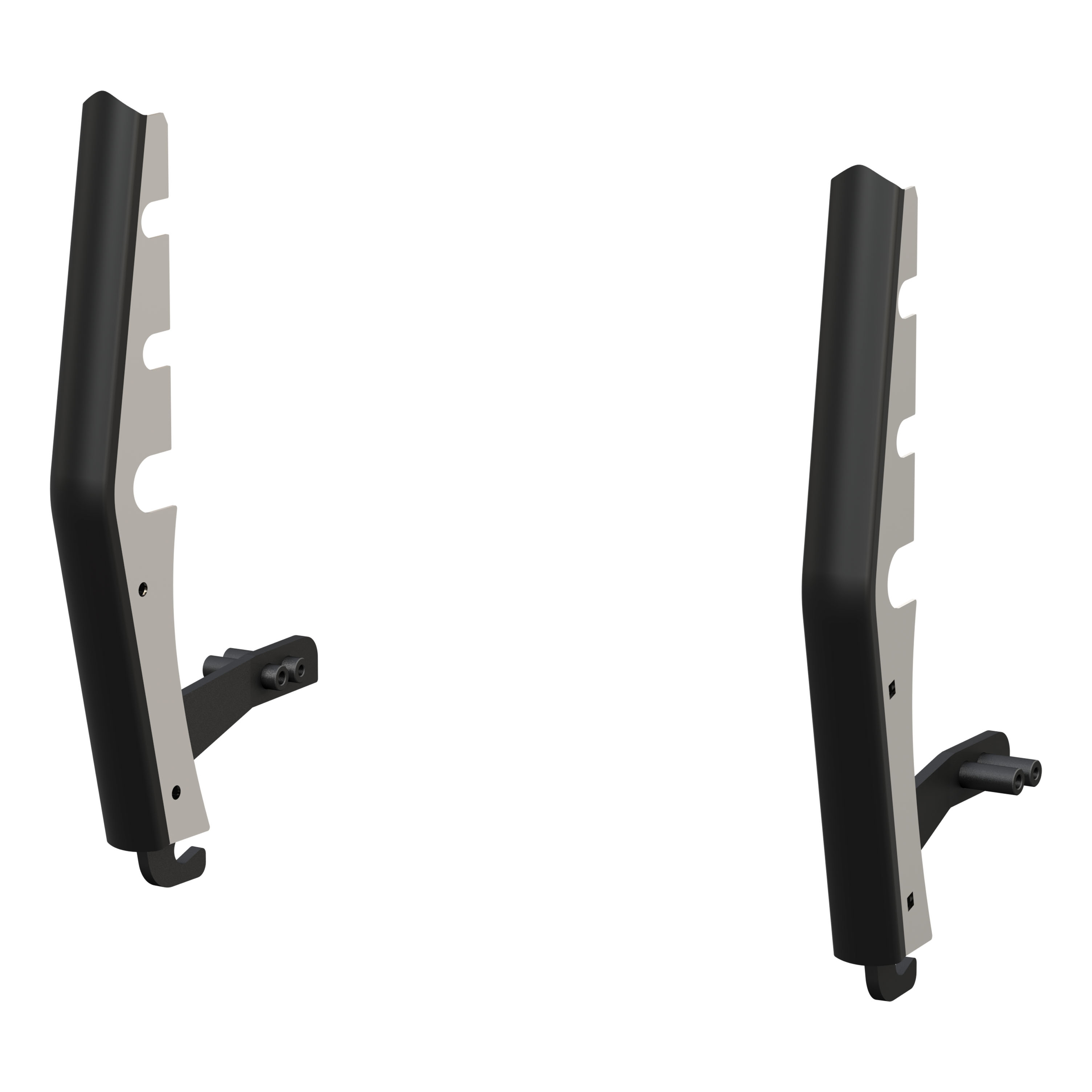 Luverne 330710 - Chrome Steel 2" Tubular Grille Guard Upright Package