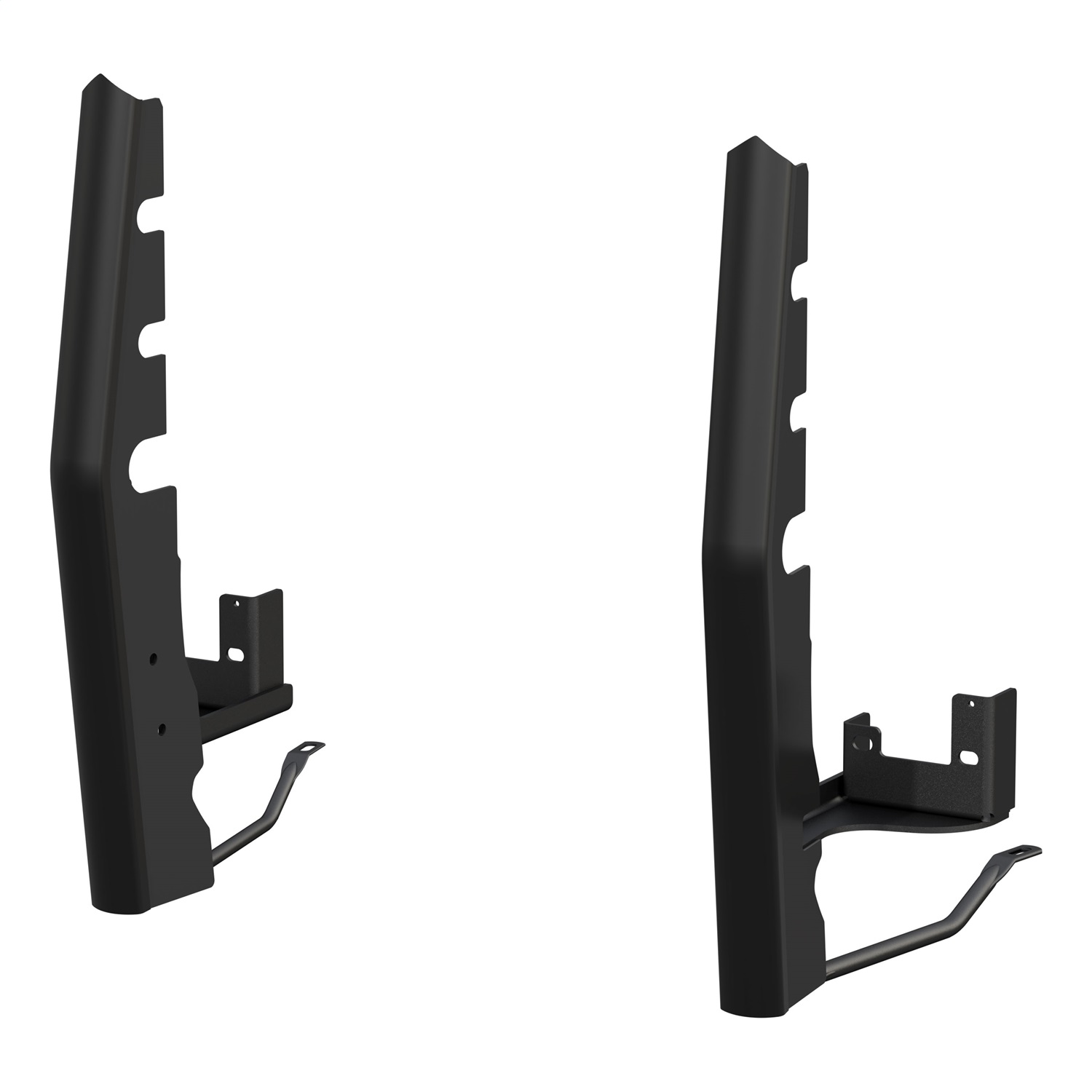 Luverne 340931 - 2" Grille Guard Uprights - Black
